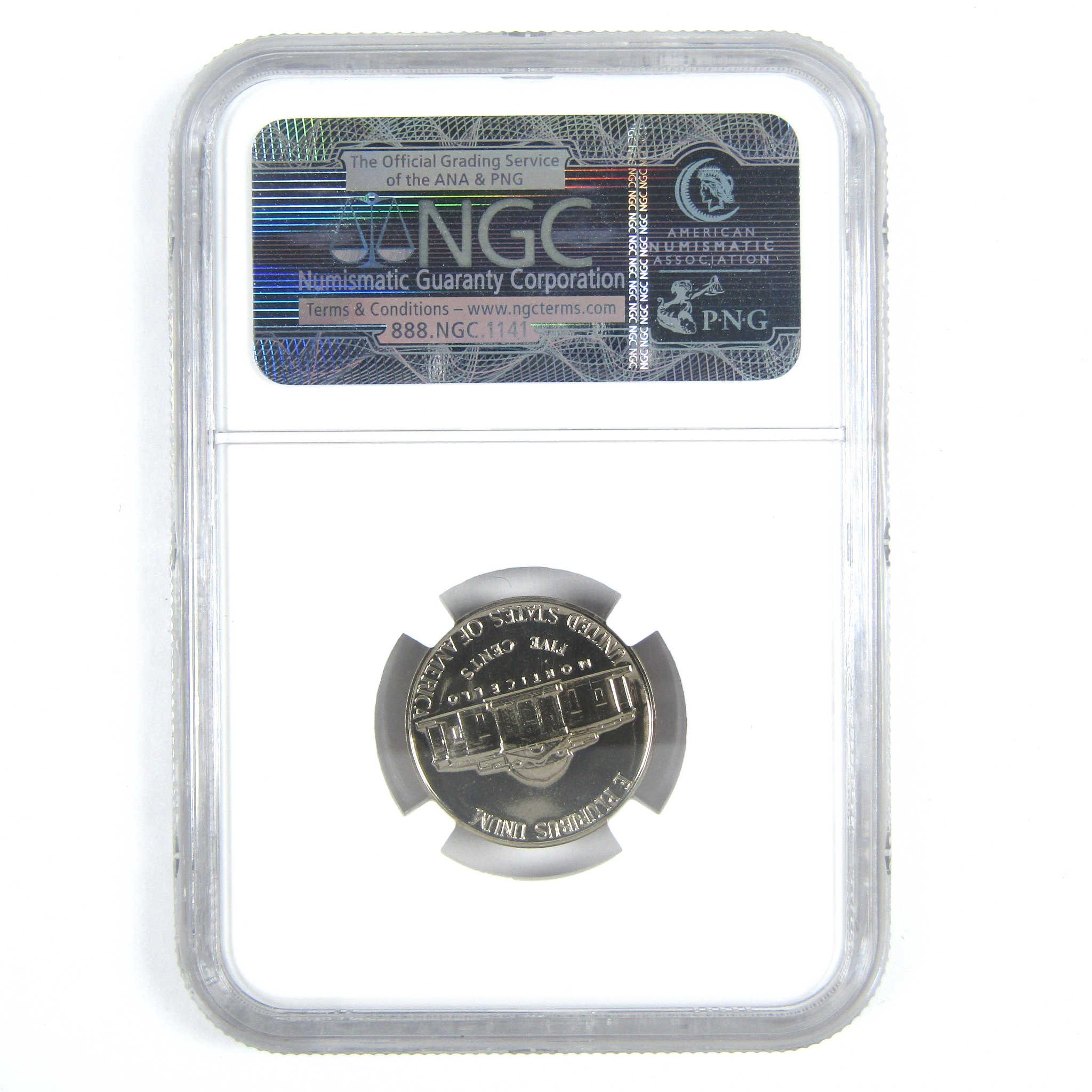 1961 Jefferson Nickel PF 68 NGC 5c Proof Coin SKU:CPC8574