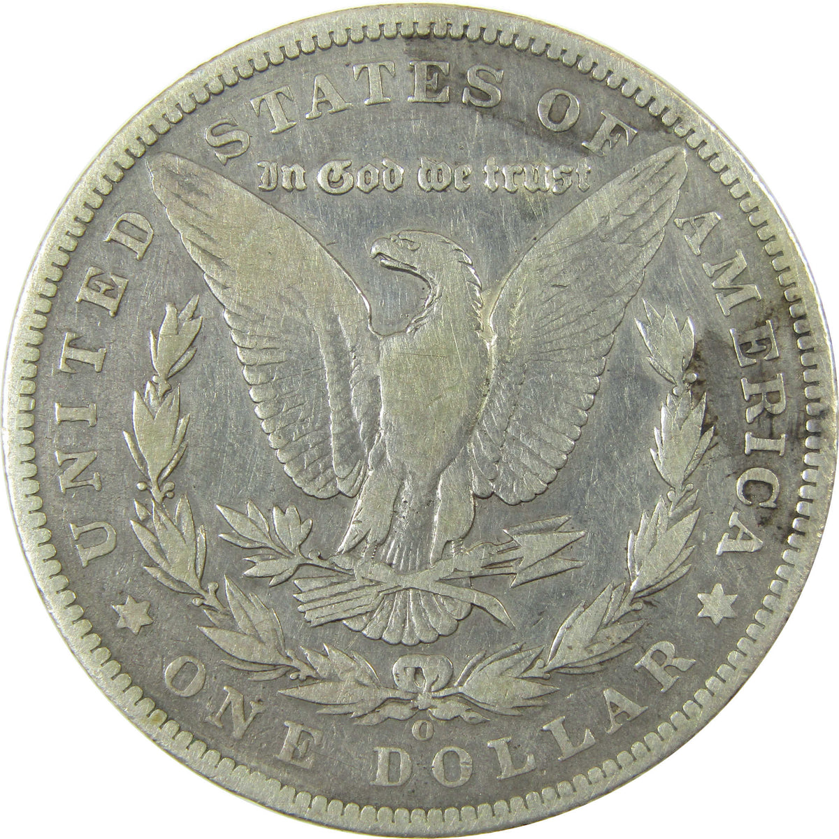 1893 O Morgan Silver Dollar F Fine Details $1 Coin SKU:CP1719