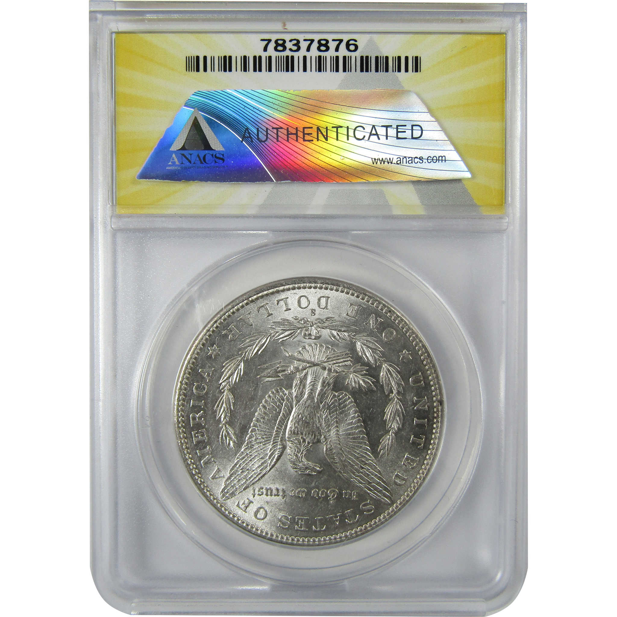 1883 S Morgan Silver Dollar AU 55 Details ANACS $1 Coin SKU:CP592 - Morgan coin - Morgan silver dollar - Morgan silver dollar for sale - Profile Coins &amp; Collectibles