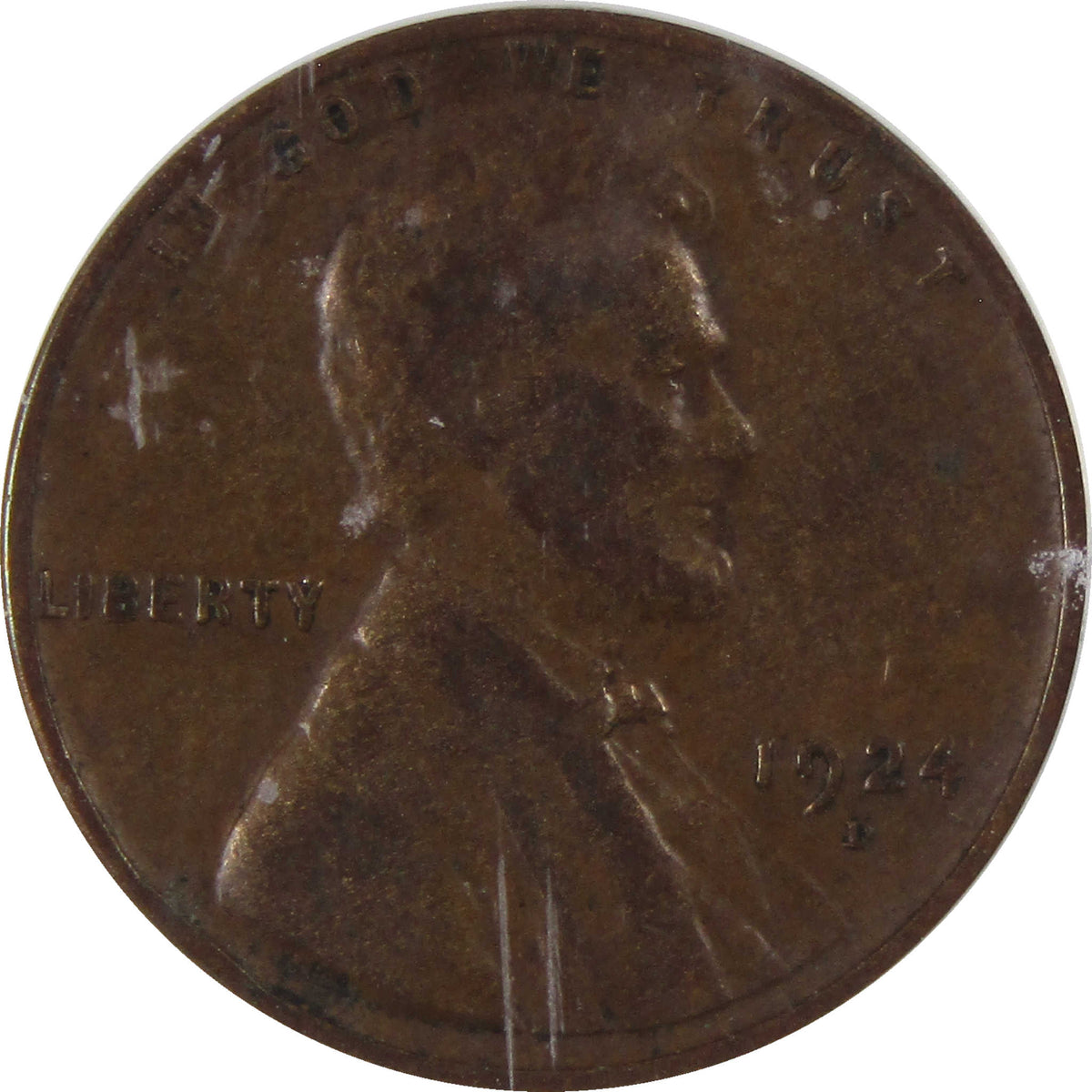 1924 D Lincoln Wheat Cent VF 25 ICG Penny 1c Coin SKU:I29094
