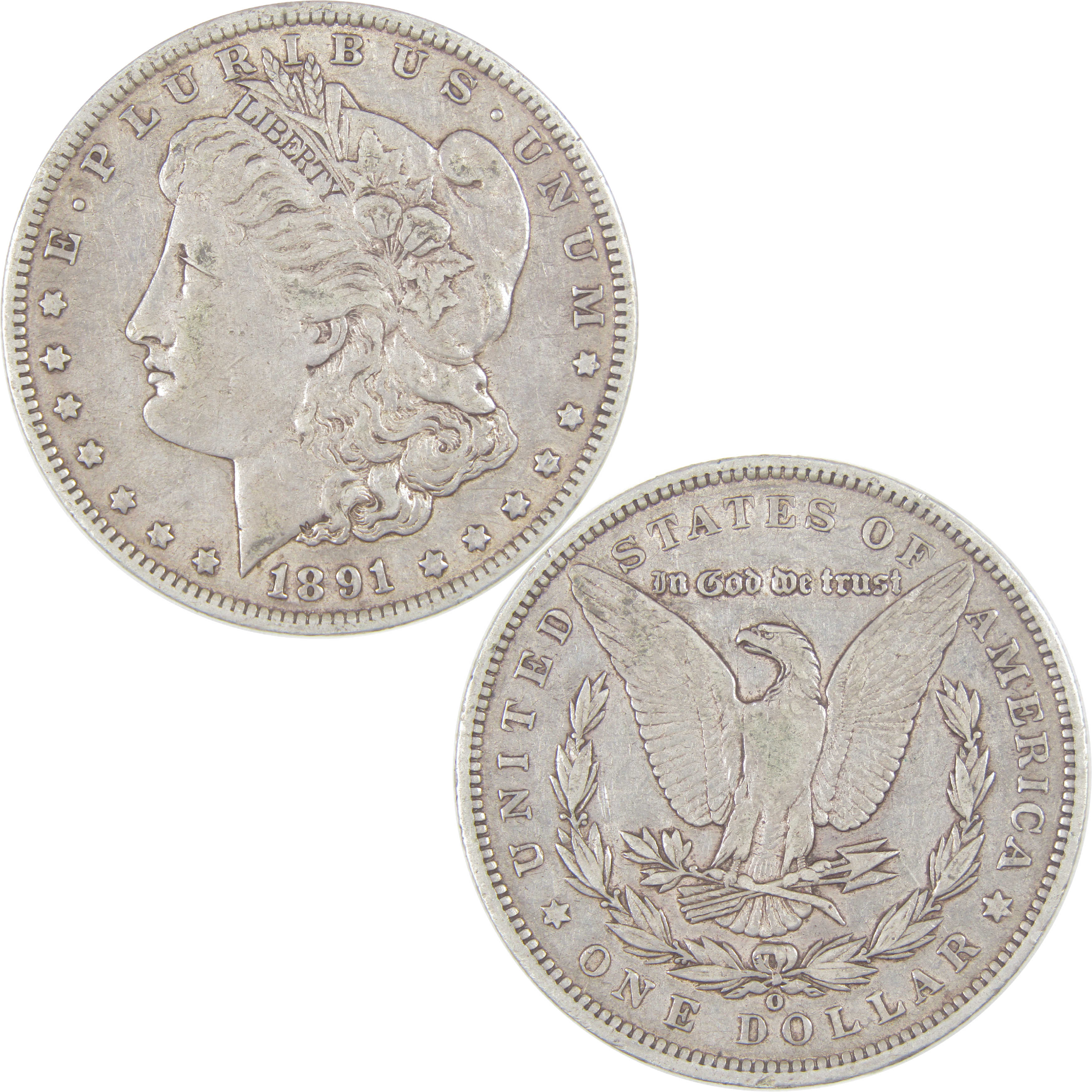 1891 O Morgan Dollar XF EF Extremely Fine Silver $1 Coin SKU:I16992 - Morgan coin - Morgan silver dollar - Morgan silver dollar for sale - Profile Coins &amp; Collectibles