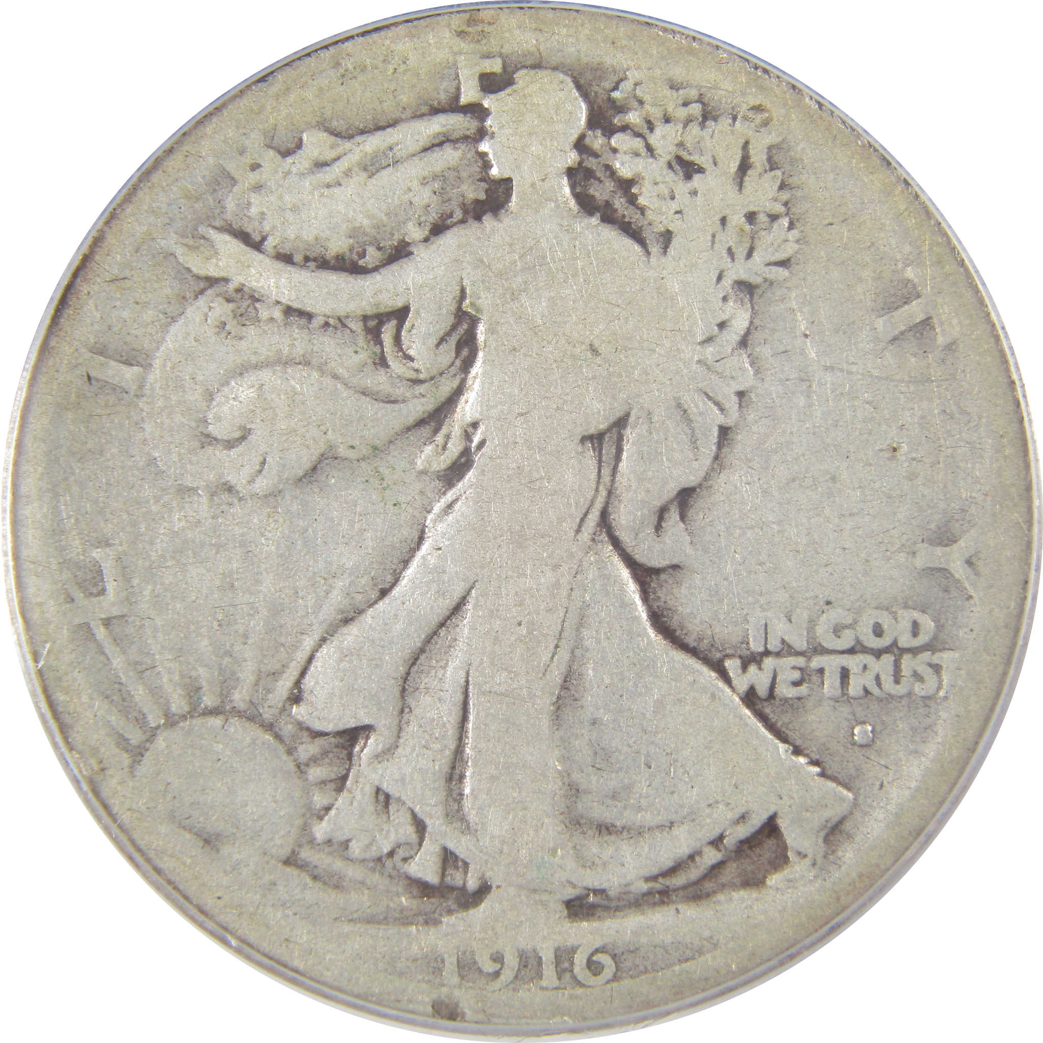 1916 S Liberty Walking Half Dollar G 4 PCGS Silver 50c SKU:CPC9890