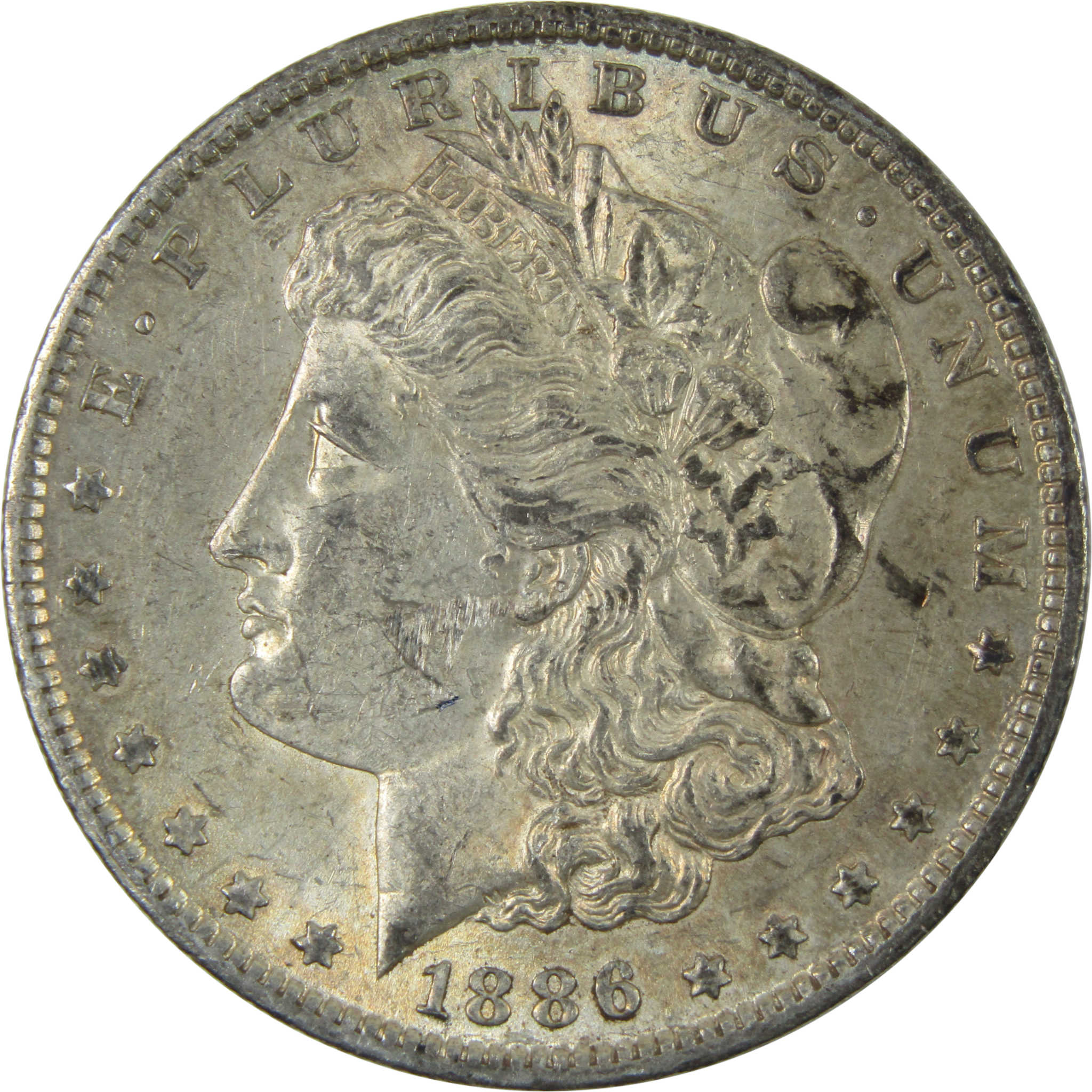 1886 O Morgan Dollar AU About Uncirculated Silver $1 Coin SKU:I14741 - Morgan coin - Morgan silver dollar - Morgan silver dollar for sale - Profile Coins &amp; Collectibles