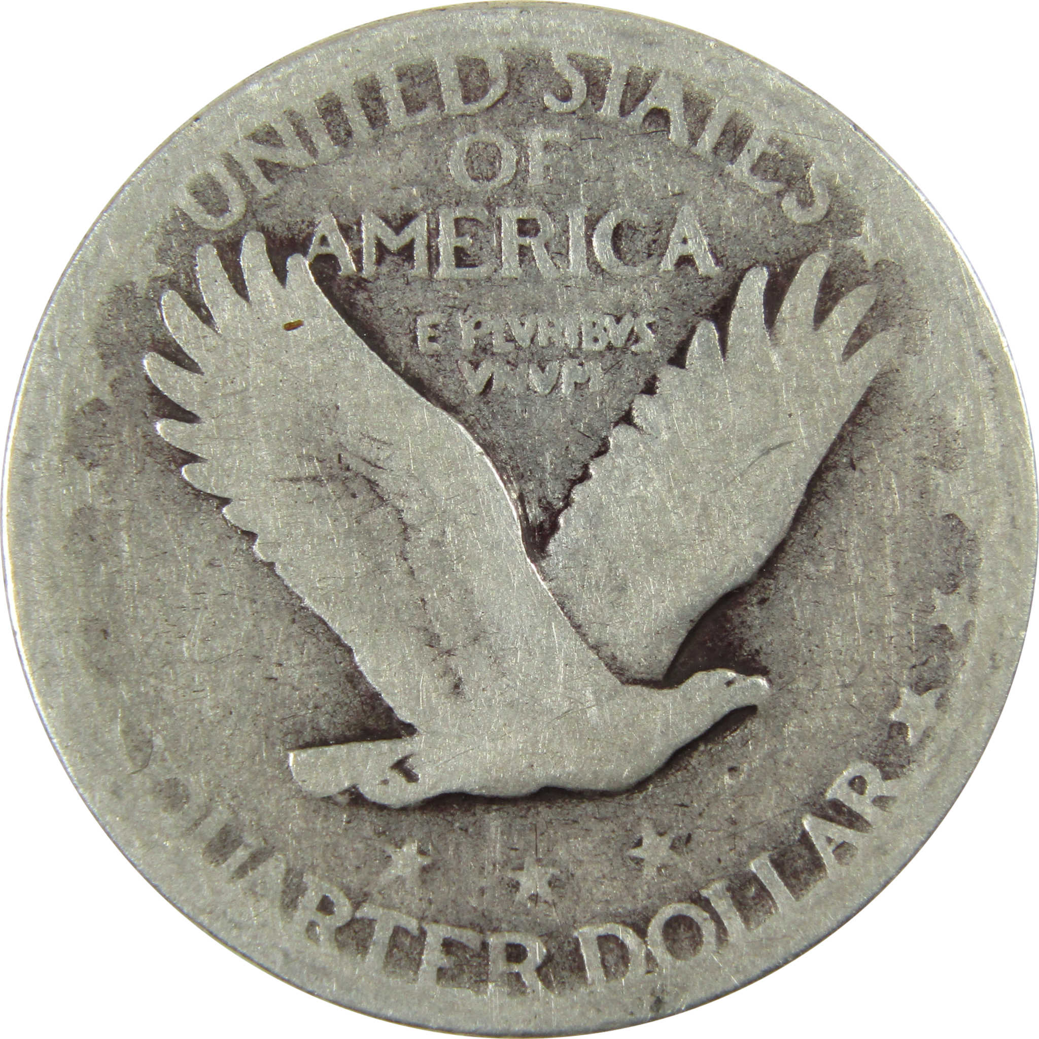 1927 S Standing Liberty Silver 25c AG About Good Details SKU:CP906