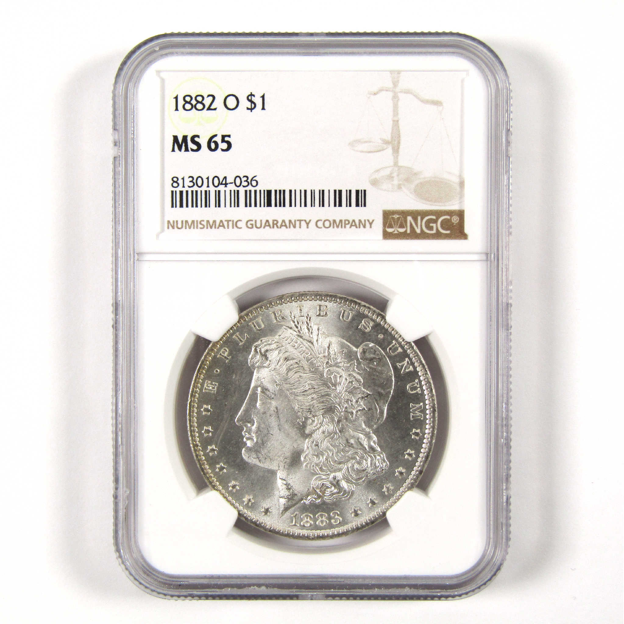 1882 O Morgan Dollar MS 65 NGC Silver $1 Uncirculated Coin SKU:CPC6275 - Morgan coin - Morgan silver dollar - Morgan silver dollar for sale - Profile Coins &amp; Collectibles
