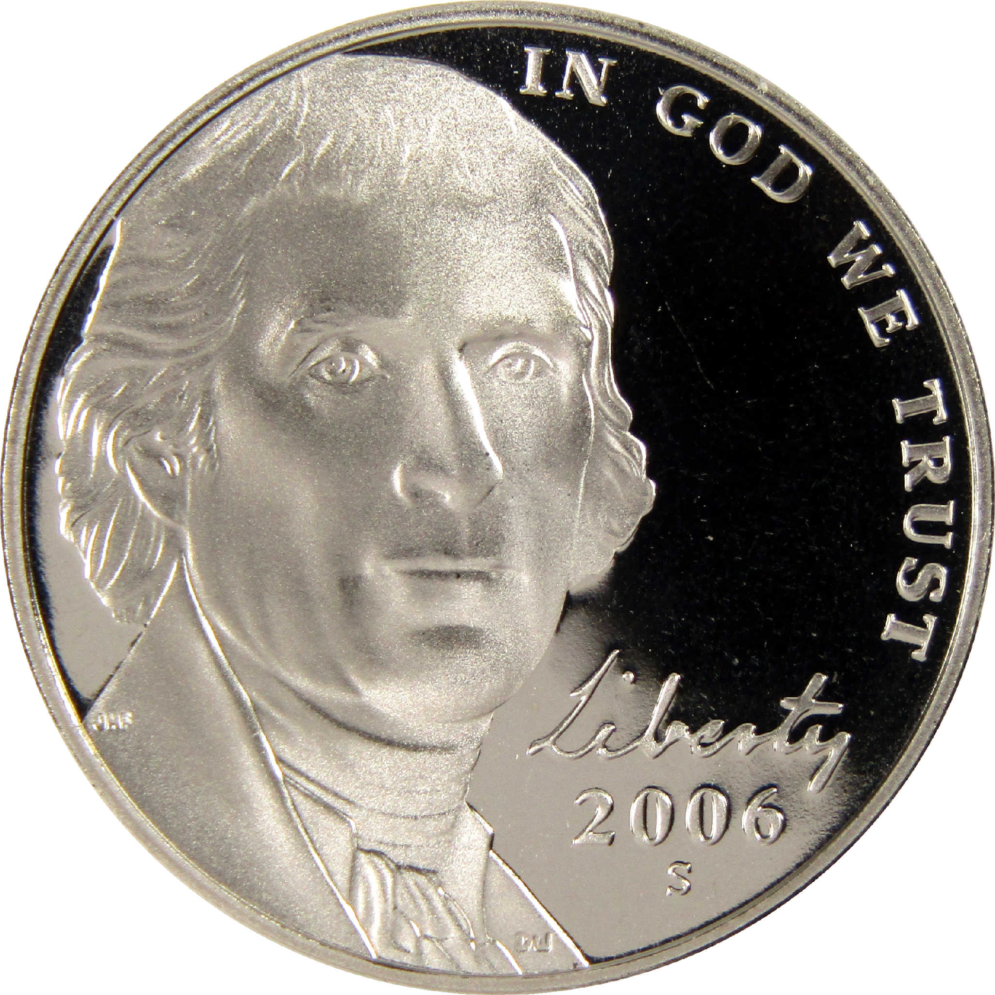 2006 S Jefferson Nickel Choice Proof 5c Coin