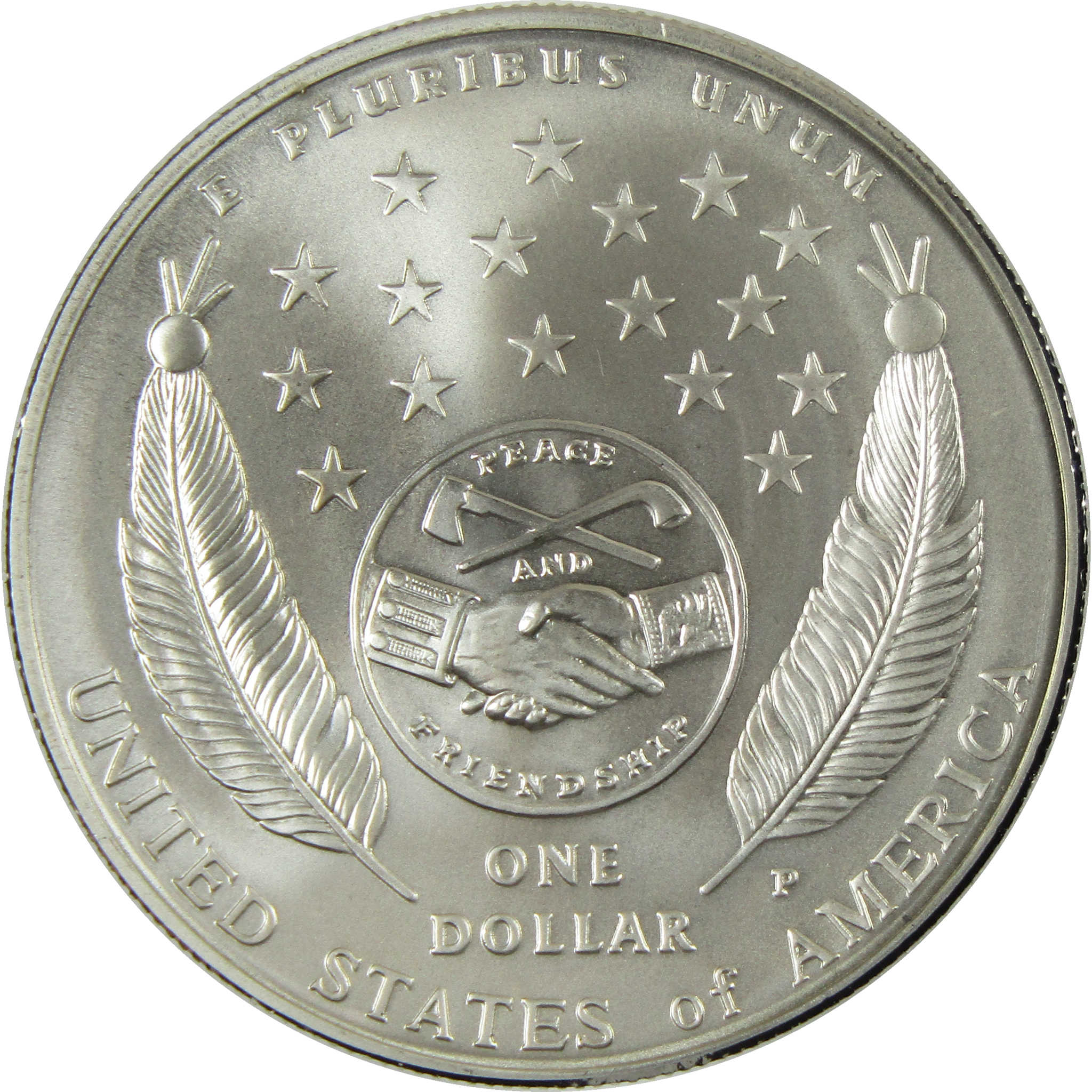 2004 P Lewis and Clark Commemorative Silver Dollar Uncirculated Coin