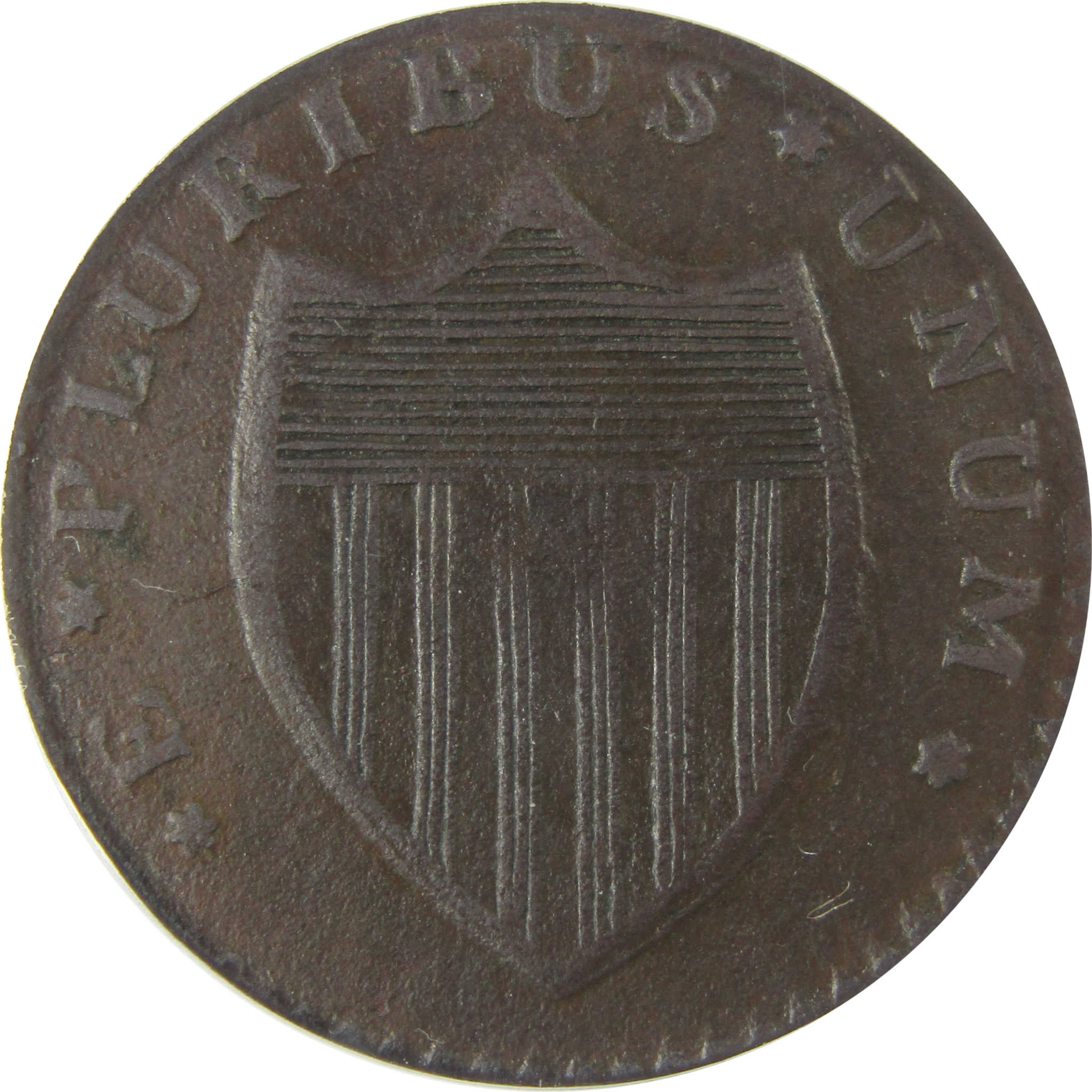 1786 New Jersey Copper VF 20 ANACS Post Colonial Coin SKU:CP569