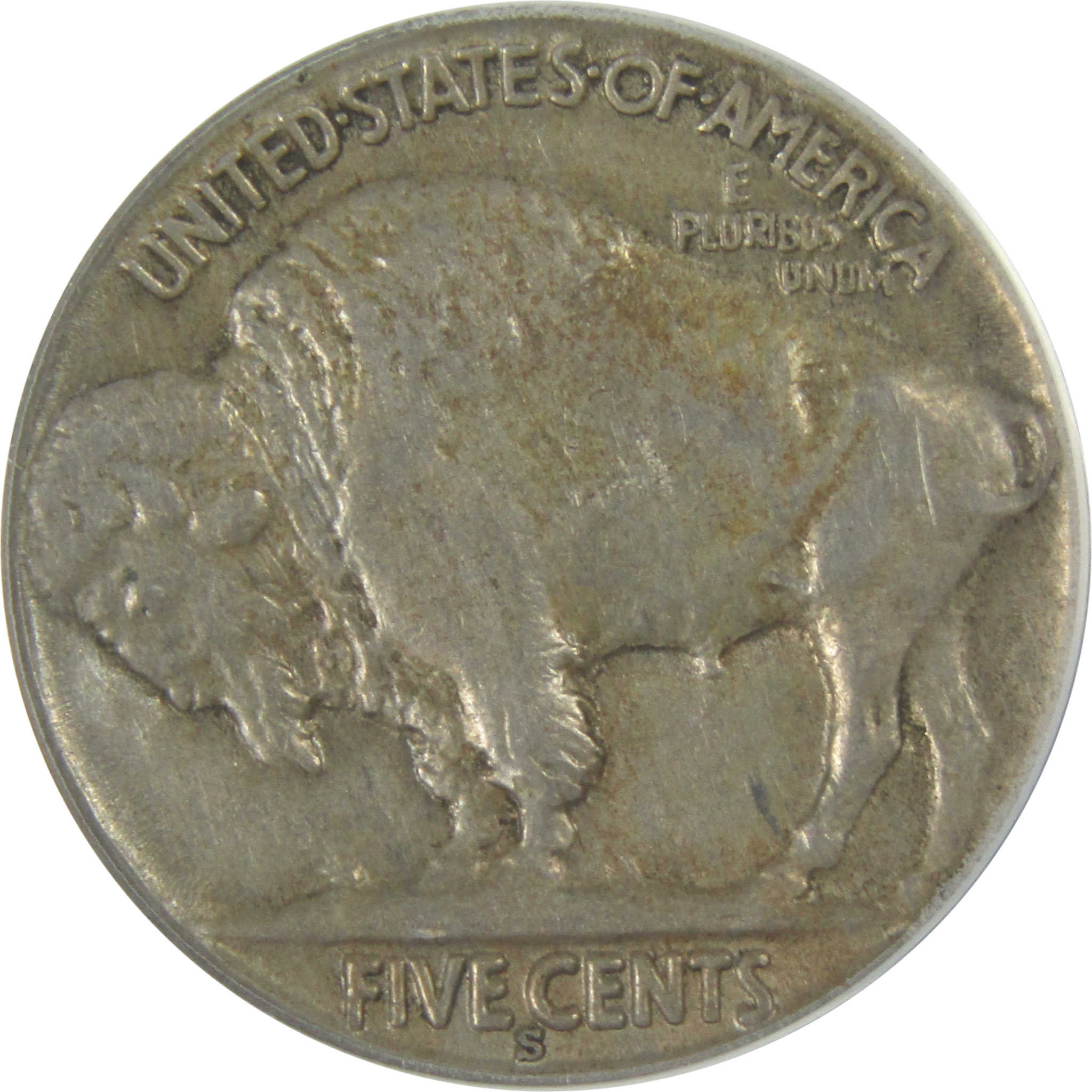 1931 S Indian Head Buffalo Nickel AU 50 ANACS 5c Coin SKU:I16291