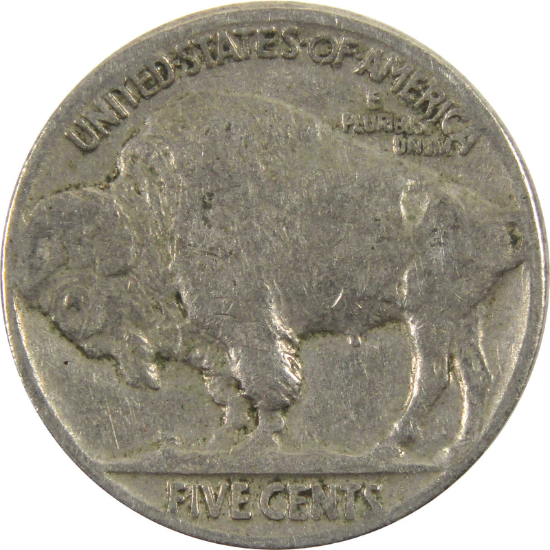 1937 Indian Head Buffalo Nickel G Good 5c Coin