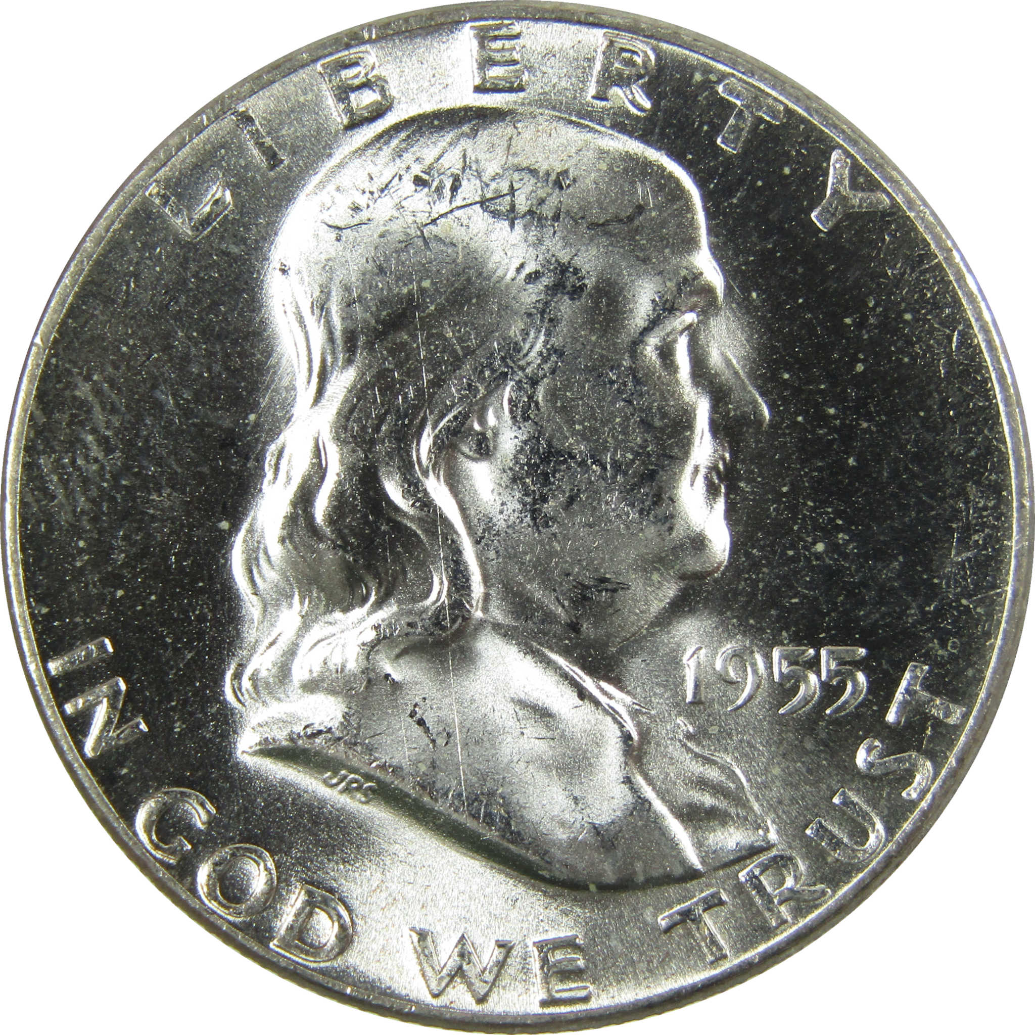 1955 Bugs Bunny Franklin Silver 50c Uncirculated Mint State SKU:I27852