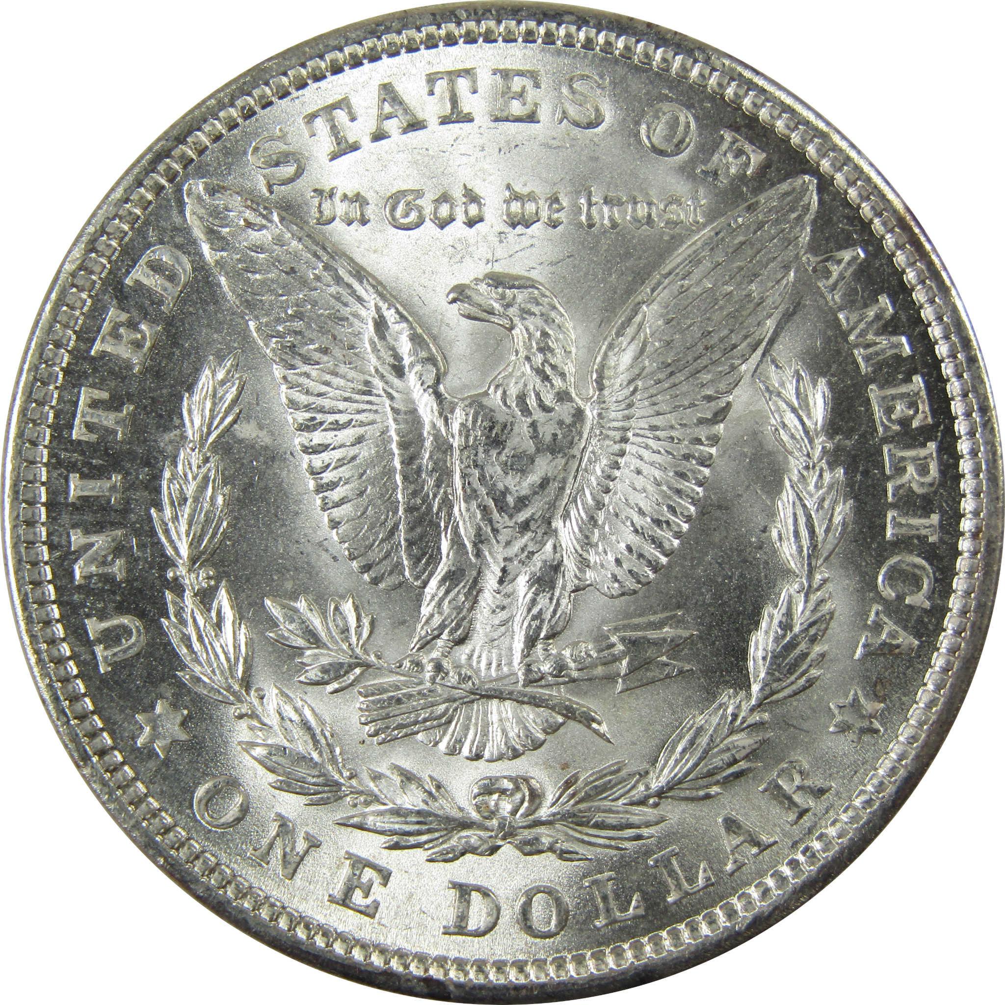 1921 Morgan Silver Dollar Uncirculated Mint State $1 Coin SKU:I26611