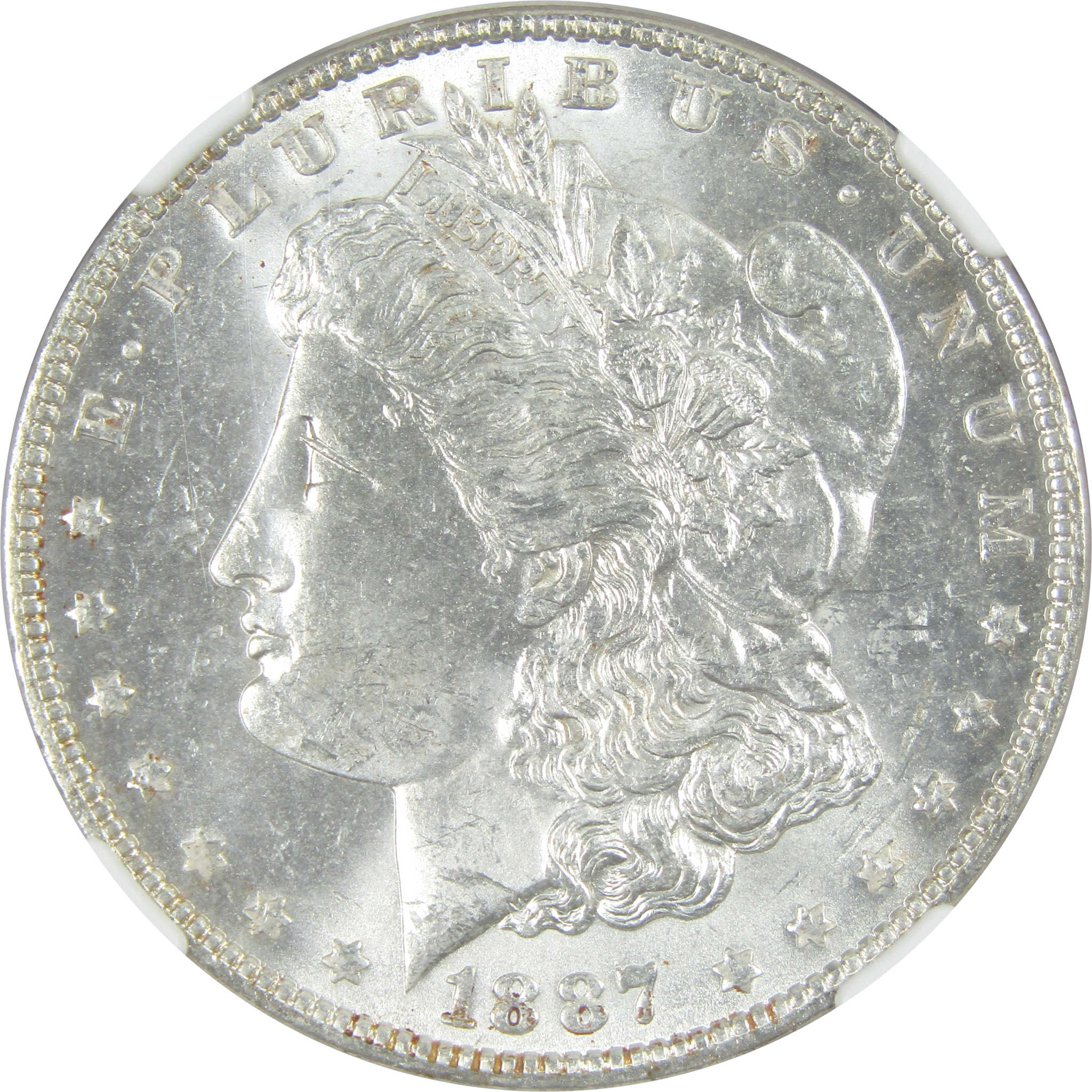 1887 Morgan Dollar MS 64+ NGC Silver $1 Uncirculated Coin SKU:I15694 - Morgan coin - Morgan silver dollar - Morgan silver dollar for sale - Profile Coins &amp; Collectibles