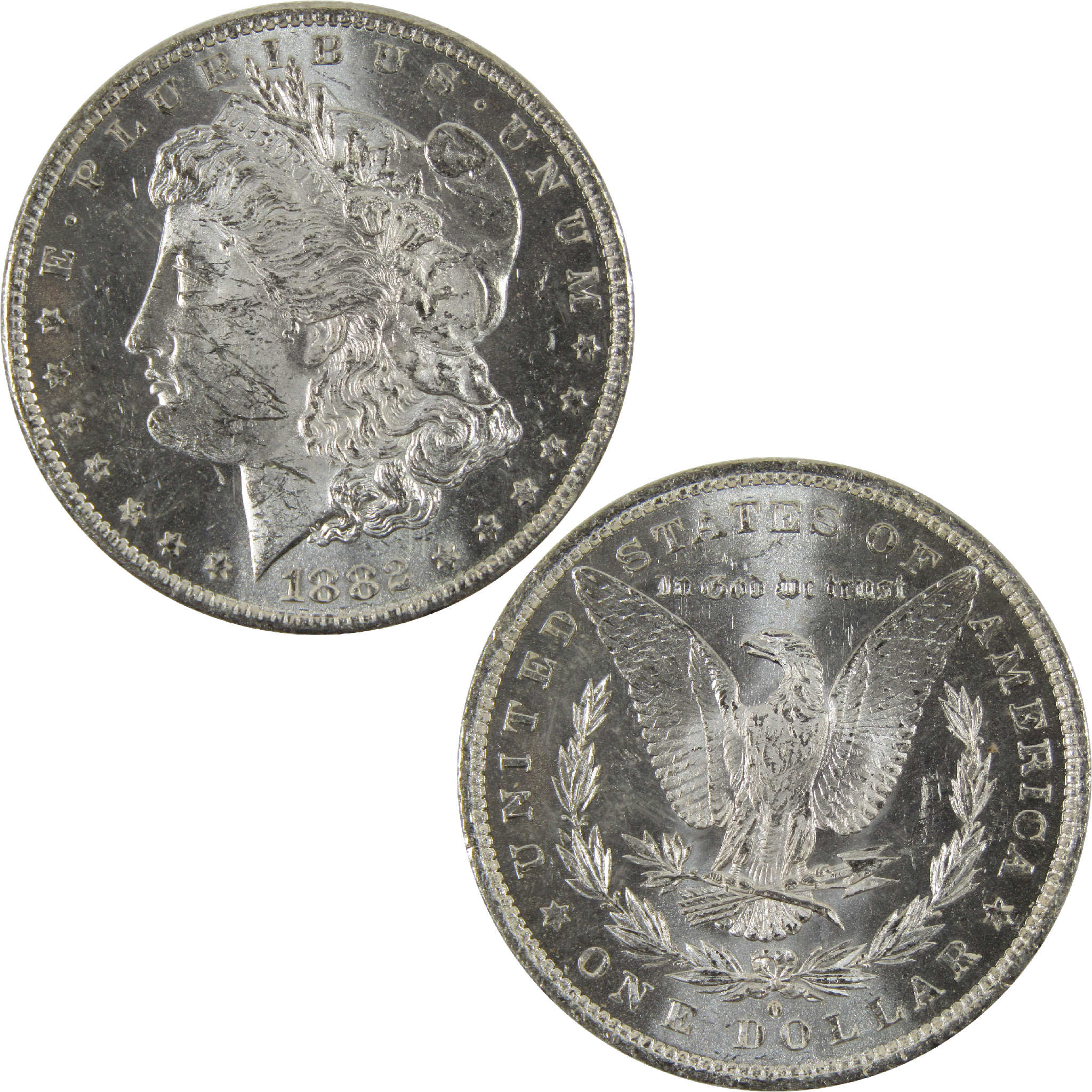 1882 O Morgan Dollar BU Uncirculated 90% Silver $1 Coin SKU:I8909 - Morgan coin - Morgan silver dollar - Morgan silver dollar for sale - Profile Coins &amp; Collectibles