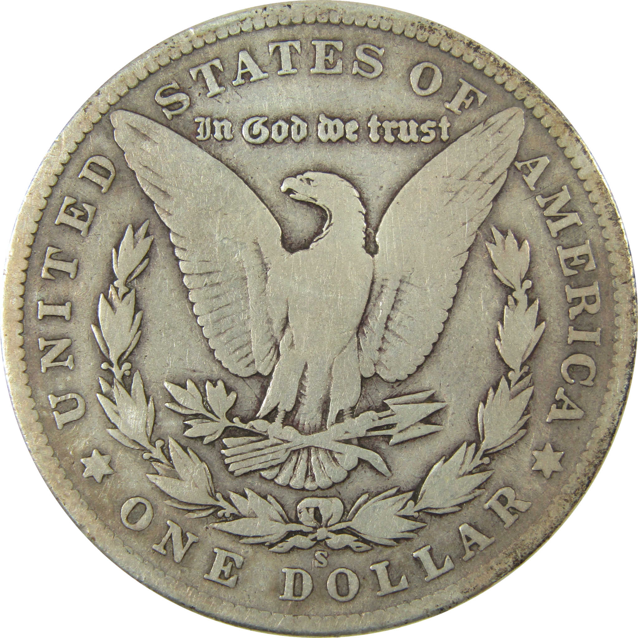 1904 S Morgan Silver Dollar VG Very Good Details $1 Coin SKU:CP1626