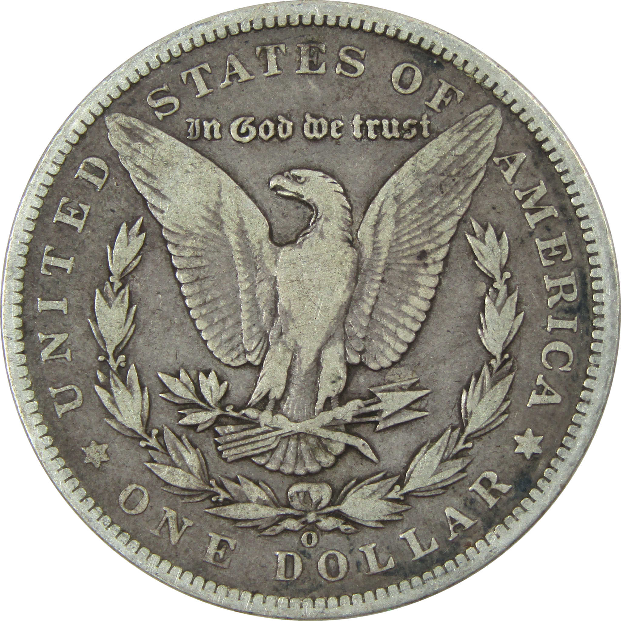 1896 O Morgan Dollar VG Very Good Silver $1 Coin SKU:I13734 - Morgan coin - Morgan silver dollar - Morgan silver dollar for sale - Profile Coins &amp; Collectibles