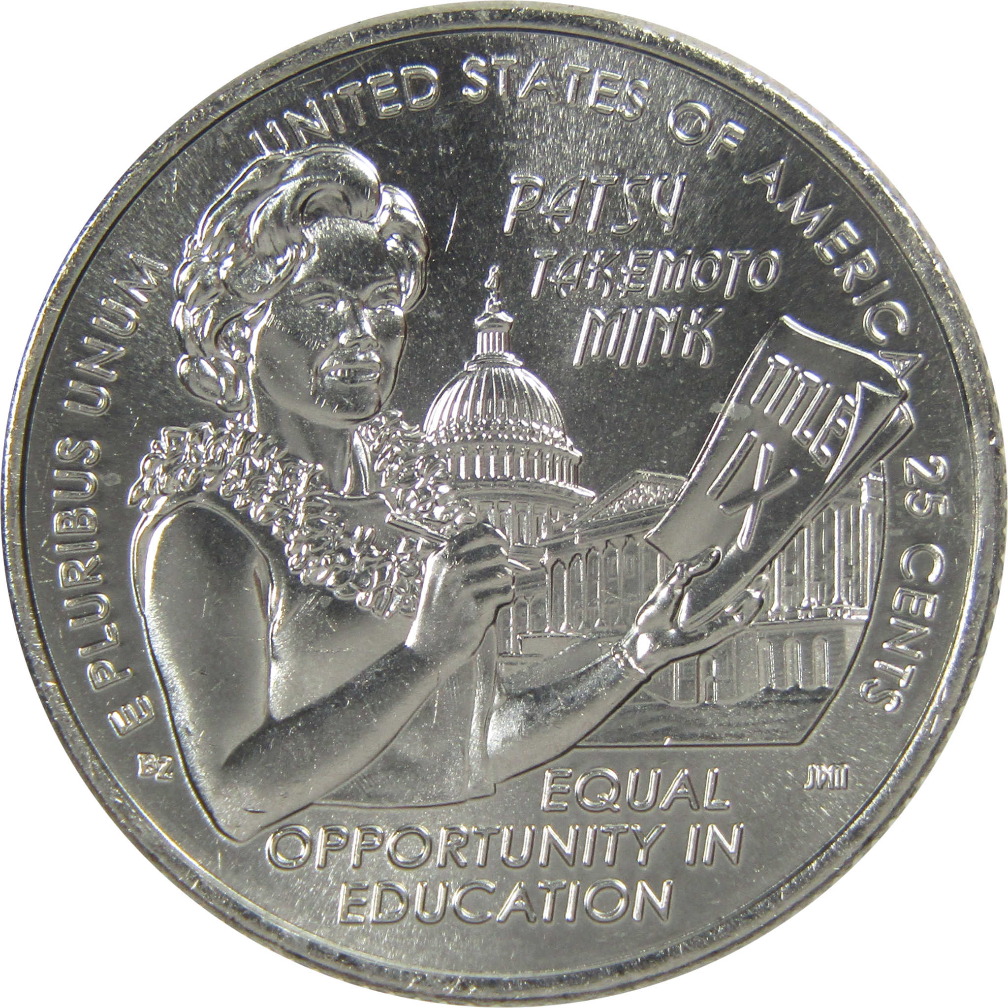 2024 D Patsy Takemoto Mink American Women Quarter Uncirculated Clad