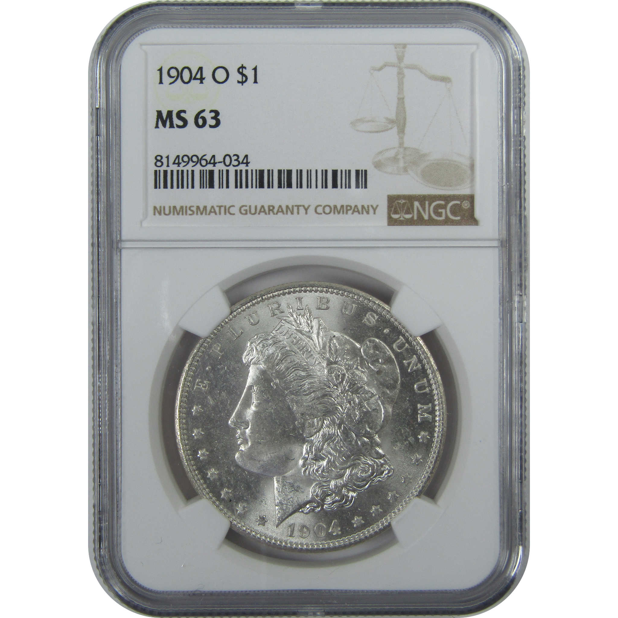 1904 O Morgan Dollar MS 63 NGC Silver $1 Uncirculated Coin SKU:I15789 - Morgan coin - Morgan silver dollar - Morgan silver dollar for sale - Profile Coins &amp; Collectibles