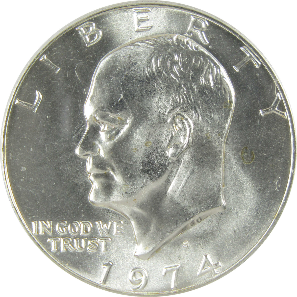 1974 S Eisenhower Silver Dollar MS 67 PCGS IKE $1 Coin SKU:I28825