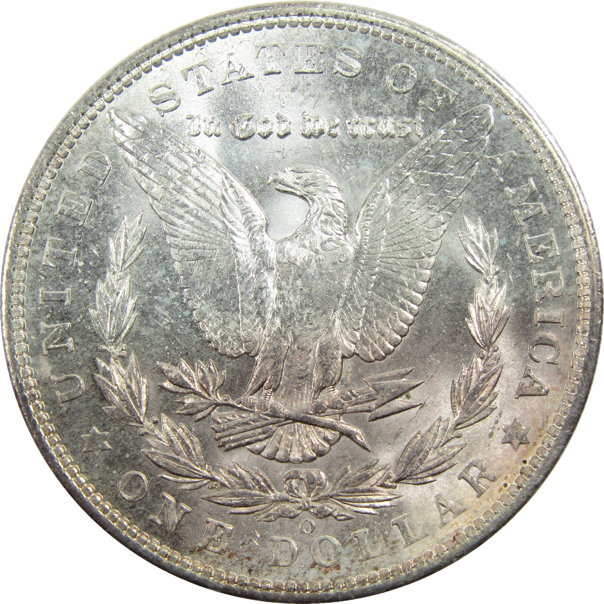 1904 O Morgan Dollar Uncirculated Silver $1 Coin Toned SKU:I13203