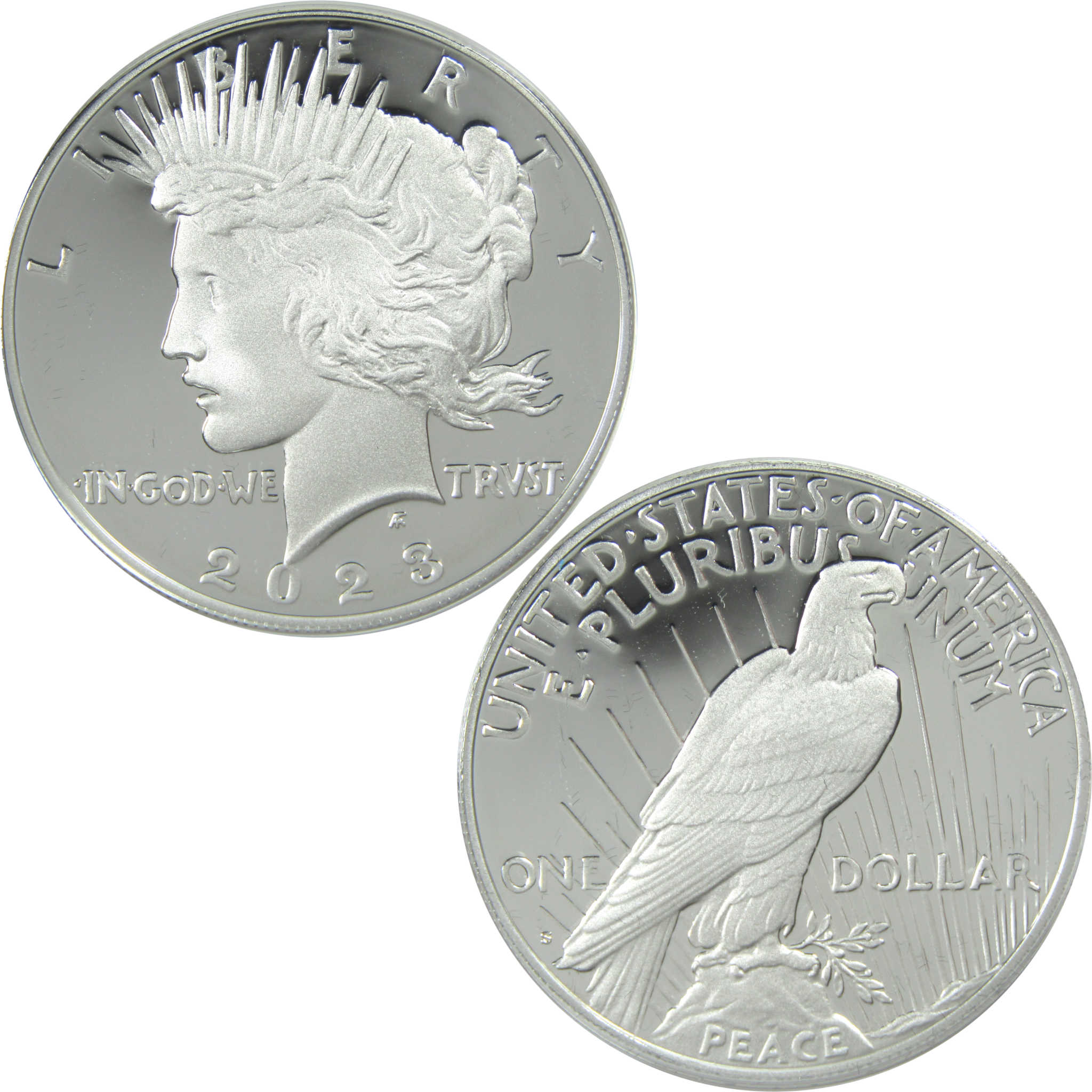 2023 S Peace Dollar Choice Proof .999 Silver $1 Coin OGP COA