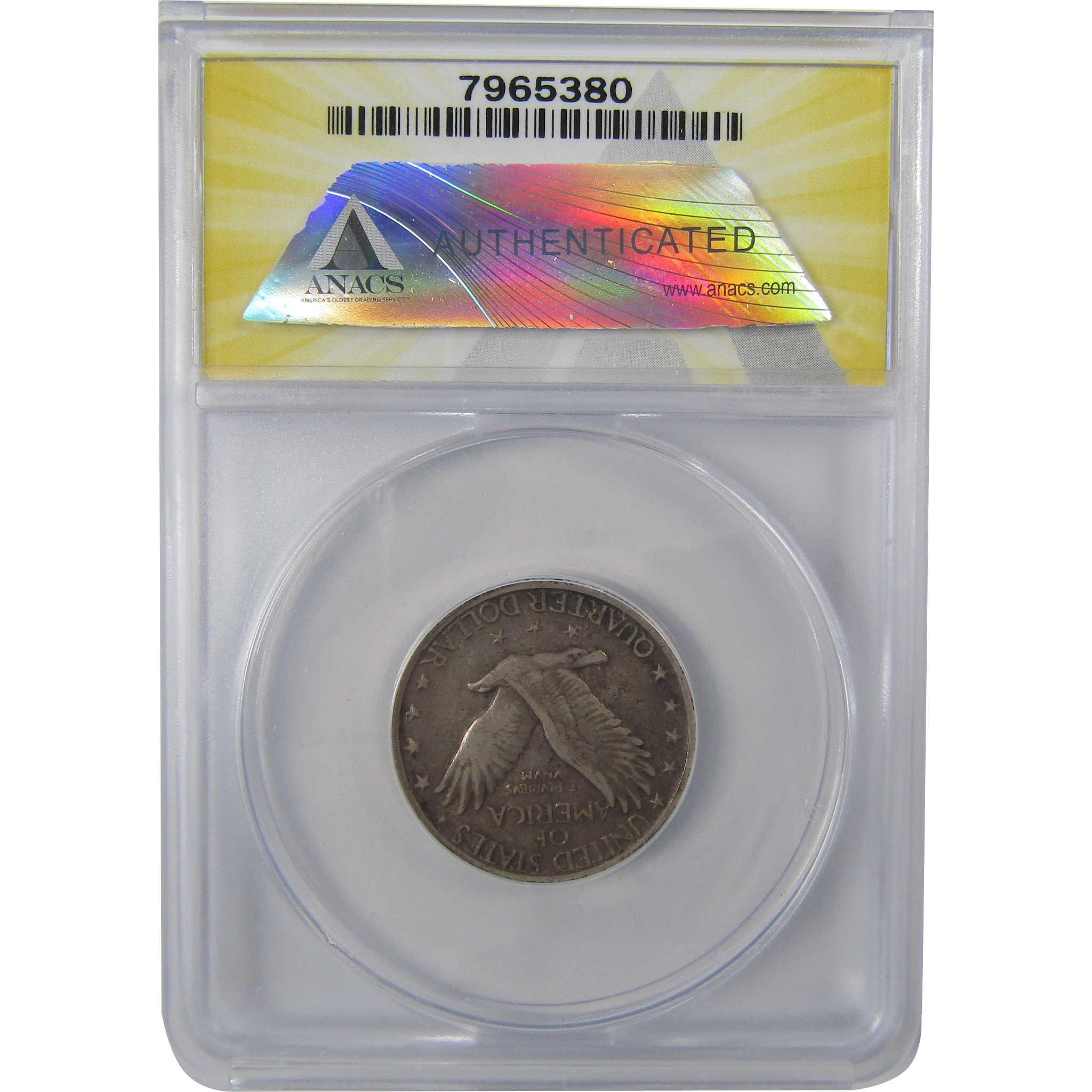 1930 Standing Liberty Silver Quarter EF 40 Details ANACS SKU:I25453