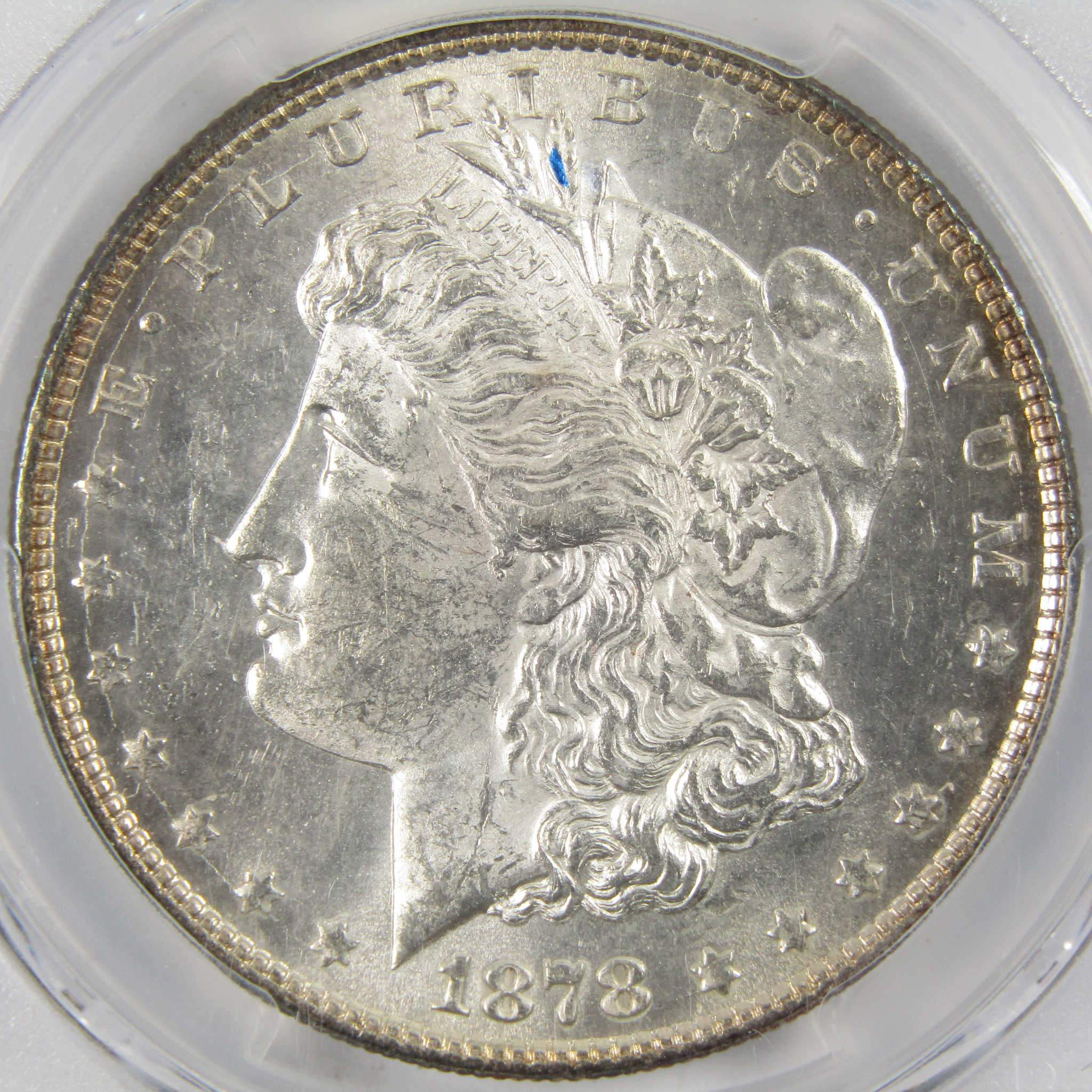 1878 8TF Morgan Dollar MS 62 PCGS 90% Silver $1 Coin SKU:I9733 - Morgan coin - Morgan silver dollar - Morgan silver dollar for sale - Profile Coins &amp; Collectibles