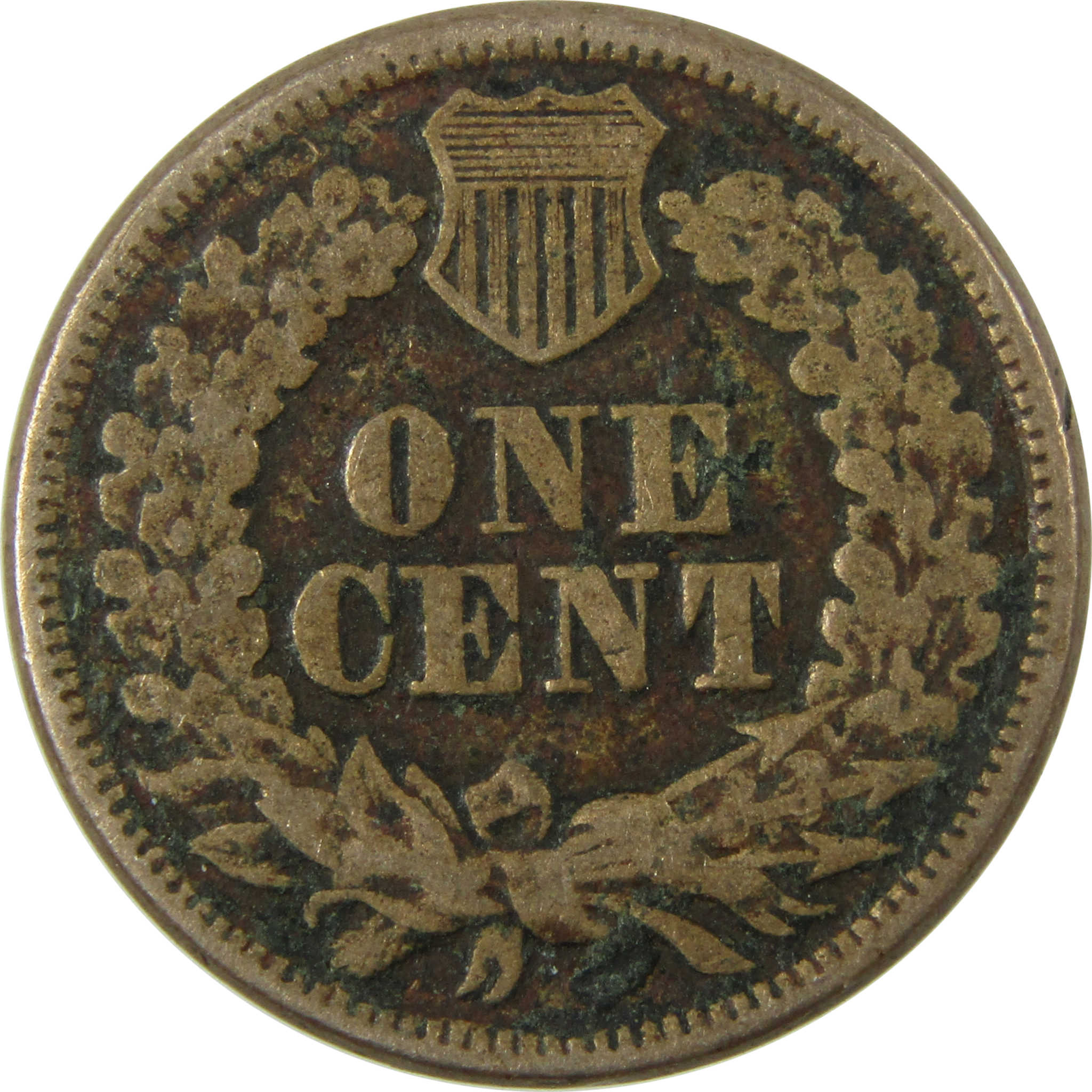 1863 Indian Head Cent VG Very Good Penny 1c Coin SKU:CP1328