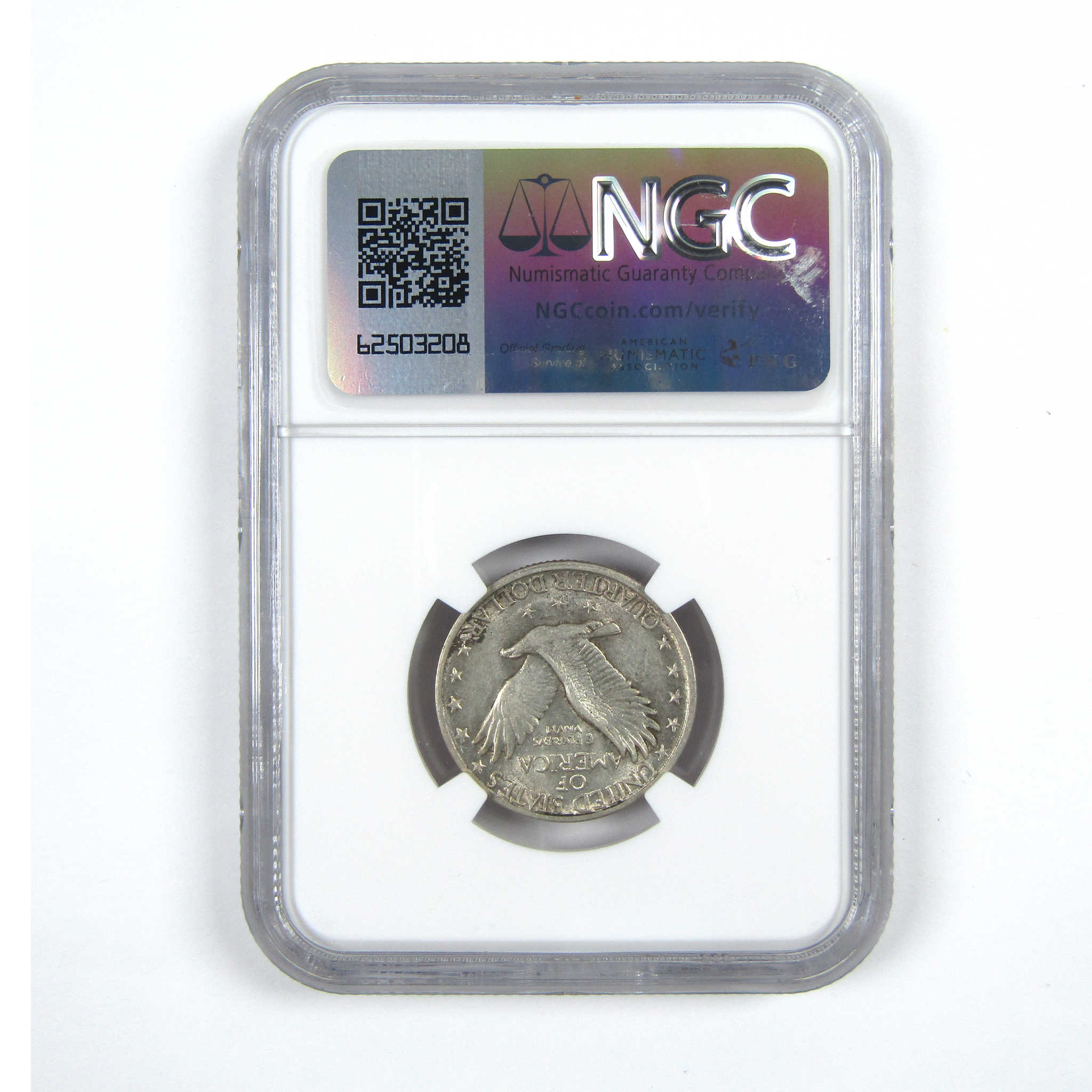 1917 S Type 2 Standing Liberty Quarter AU 58 NGC Silver 25c SKU:I14613