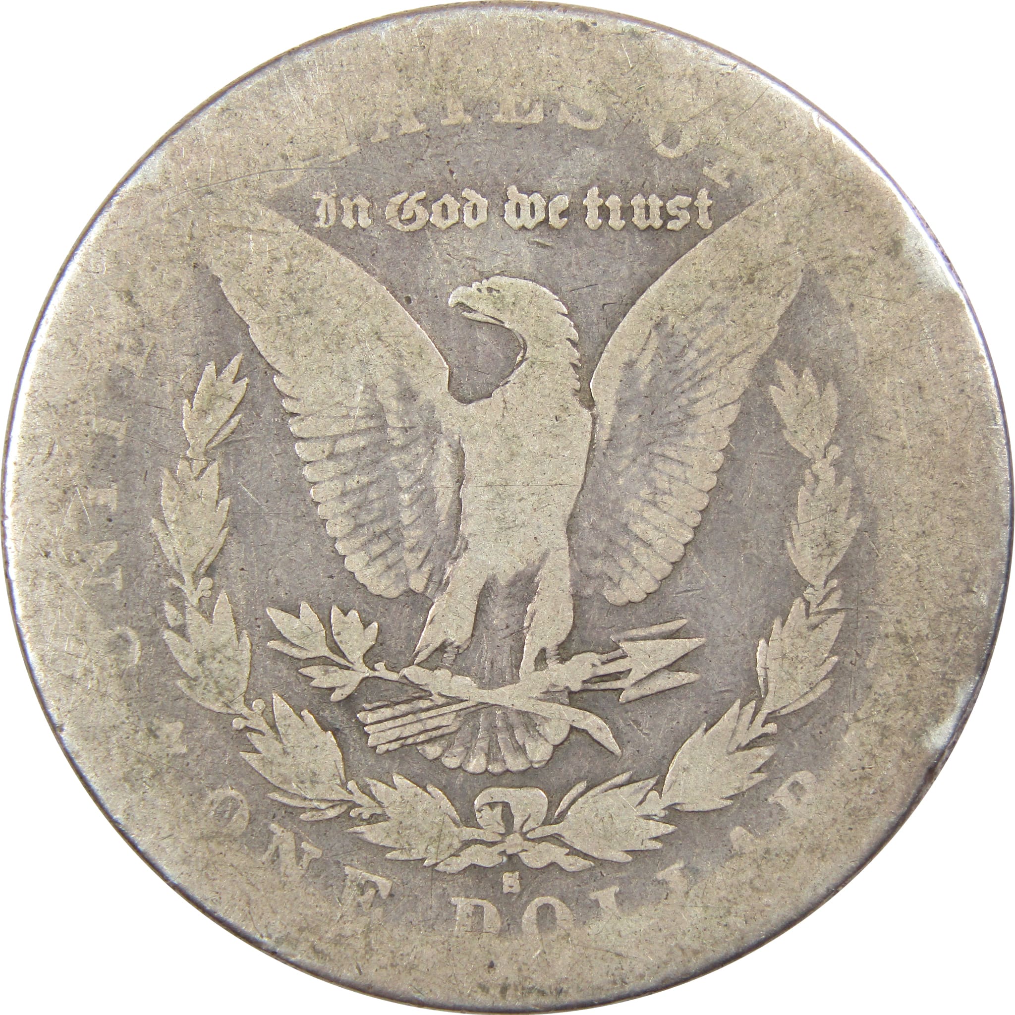 1879 S Rev 78 Morgan Dollar AG About Good 90% Silver SKU:IPC7438 - Morgan coin - Morgan silver dollar - Morgan silver dollar for sale - Profile Coins &amp; Collectibles