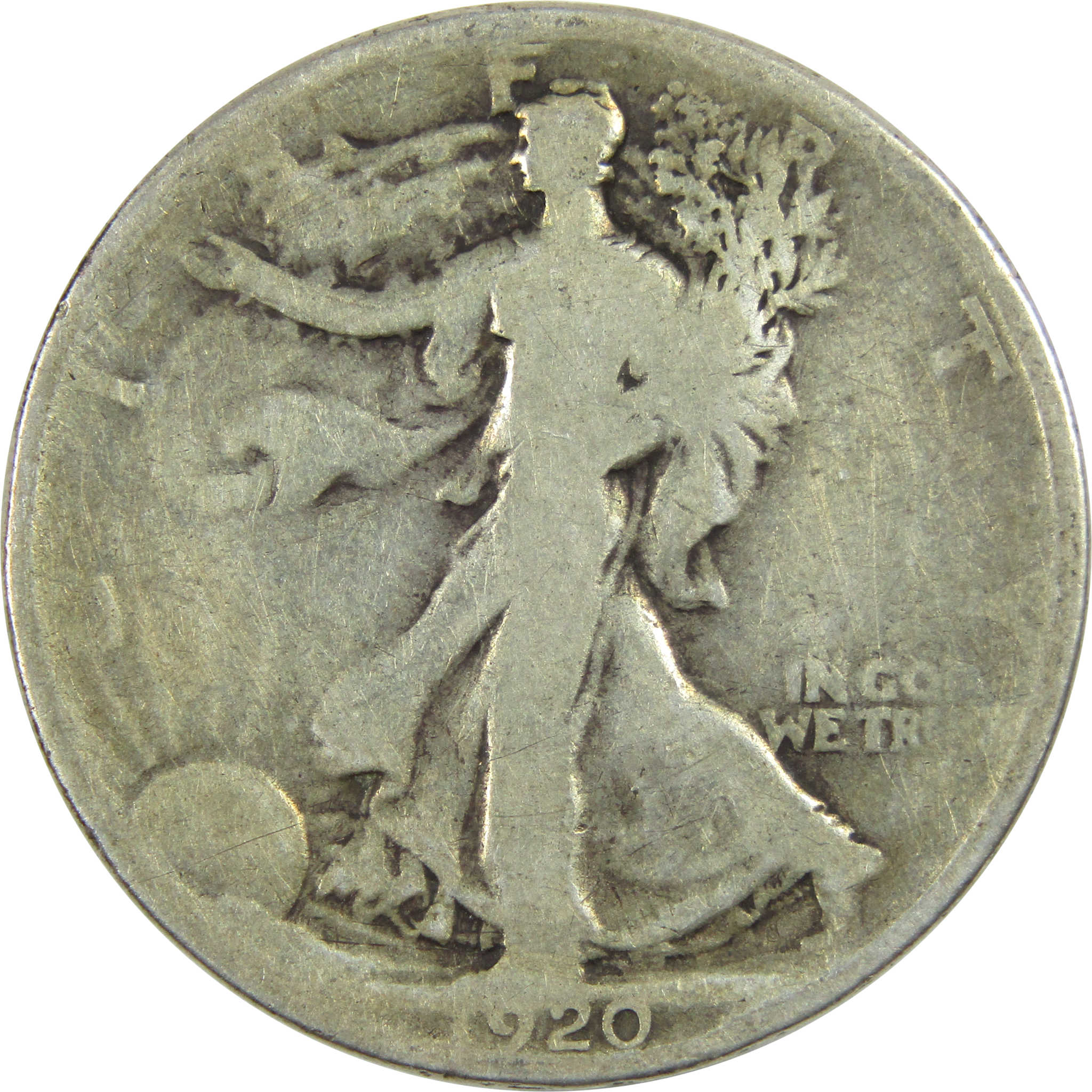 1920 Liberty Walking Half Dollar AG About Good Silver SKU:I13046