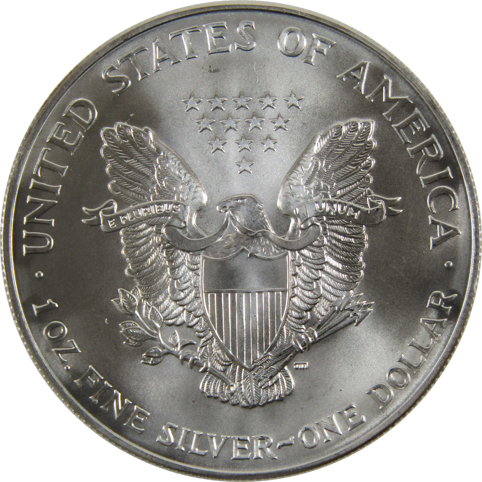2002 American Eagle BU Uncirculated 1 oz .999 Silver Bullion $1 Coin