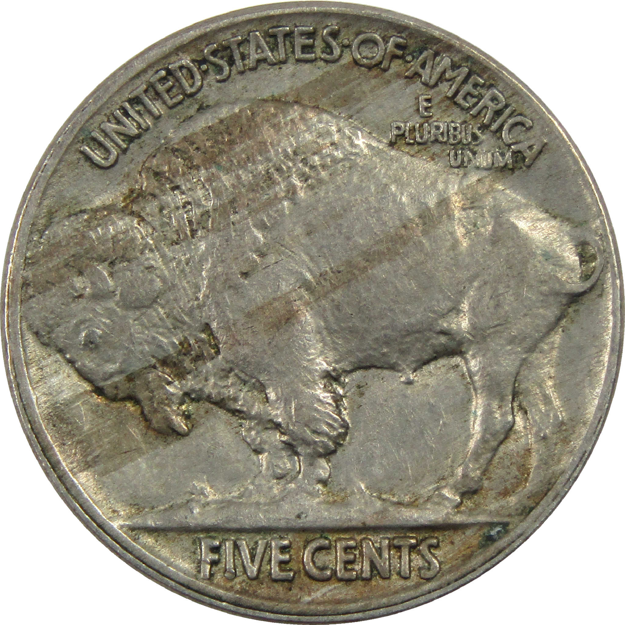 1915 Indian Head Buffalo Nickel AU About Uncirculated 5c SKU:I11826