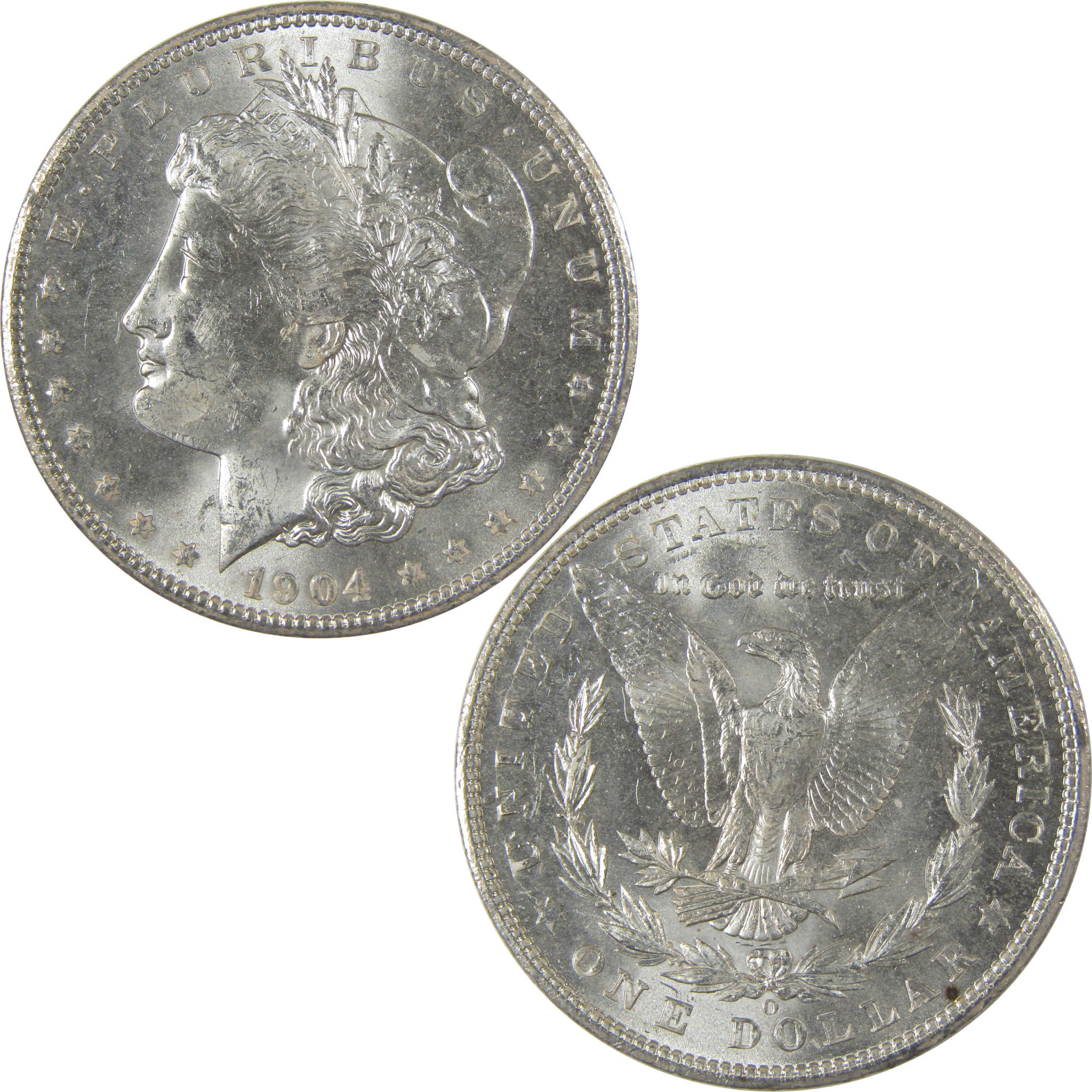 1904 O Morgan Dollar Uncirculated Silver $1 Coin SKU:I22727 - Morgan coin - Morgan silver dollar - Morgan silver dollar for sale - Profile Coins &amp; Collectibles