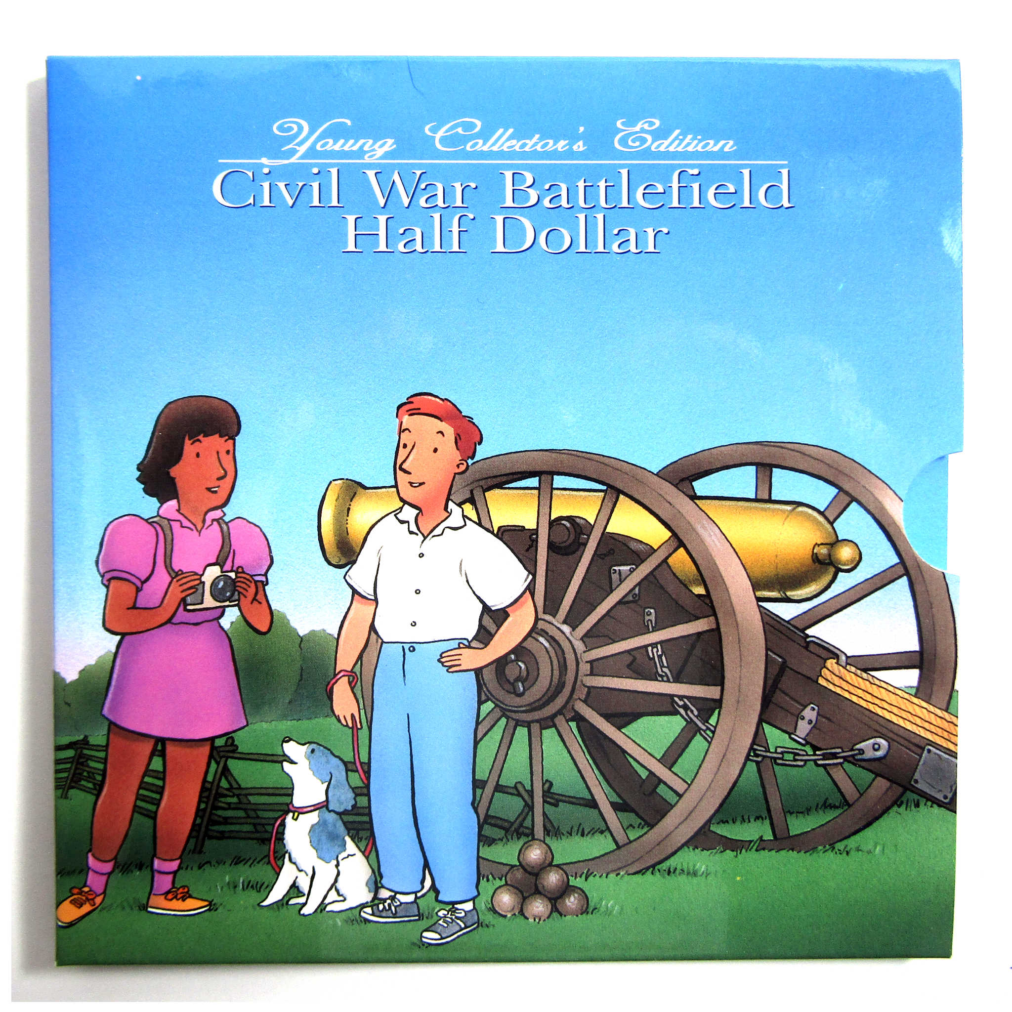 Civil War Battlefield Half Dollar Young Collector's OGP SKU:CPC4420