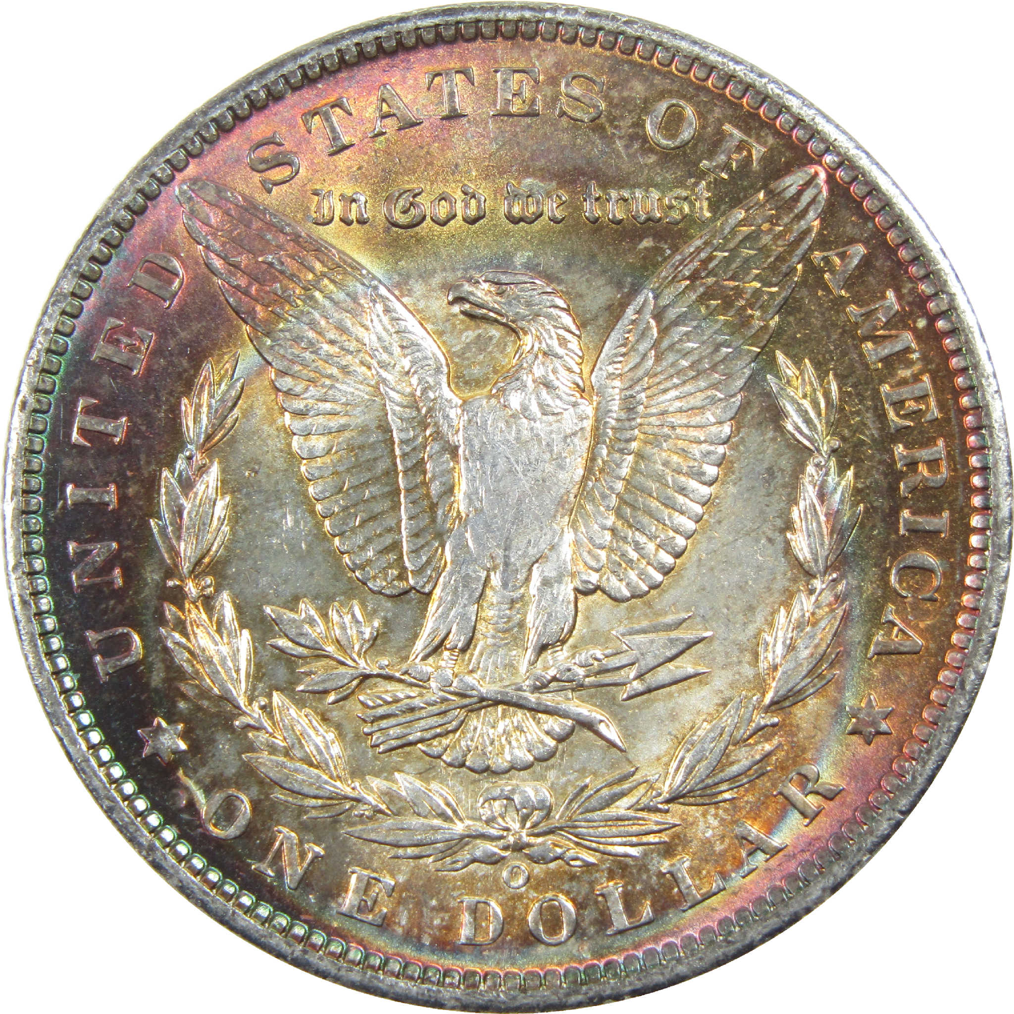 1888 O Morgan Dollar Borderline Uncirculated Silver Toned SKU:I13207
