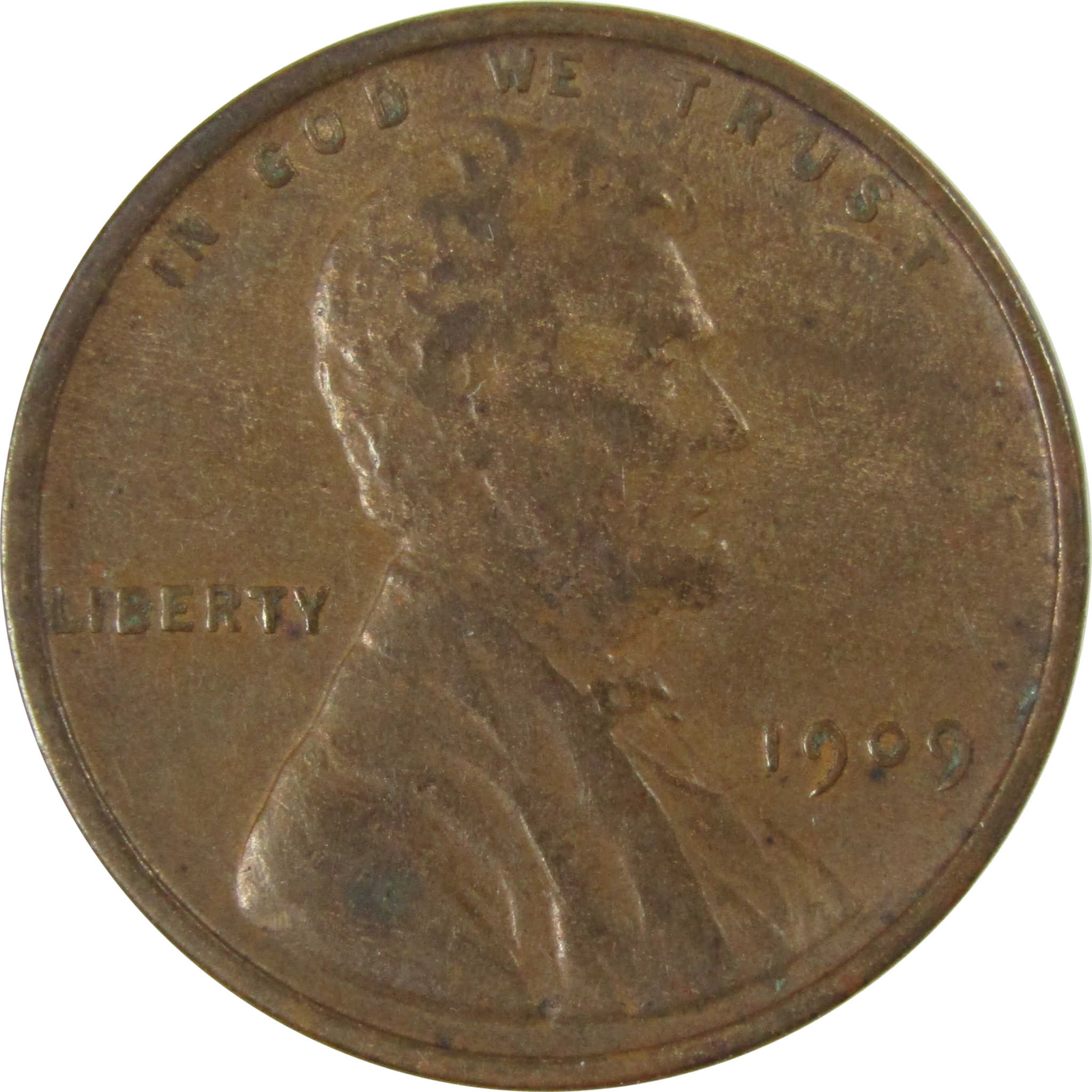 1909 VDB Lincoln Wheat Cent VF Very Fine Details Penny SKU:I26320