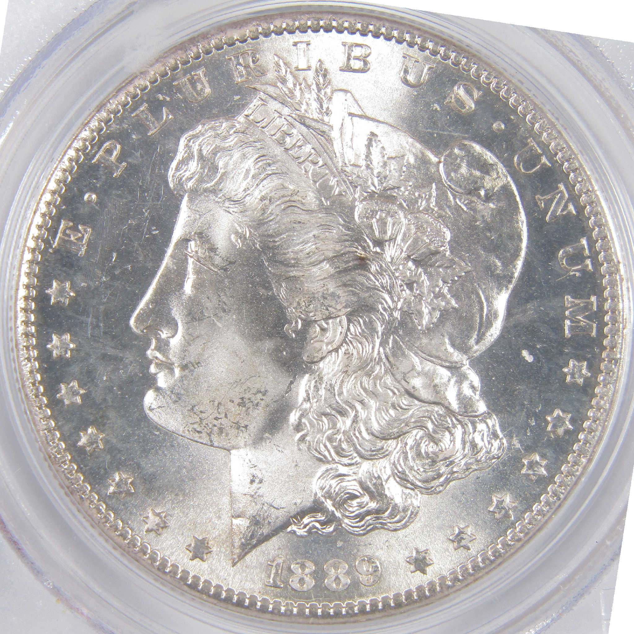 1889 S Morgan Dollar MS 65 PCGS Silver Uncirculated $1 Coin SKU:I18235 - Morgan coin - Morgan silver dollar - Morgan silver dollar for sale - Profile Coins &amp; Collectibles