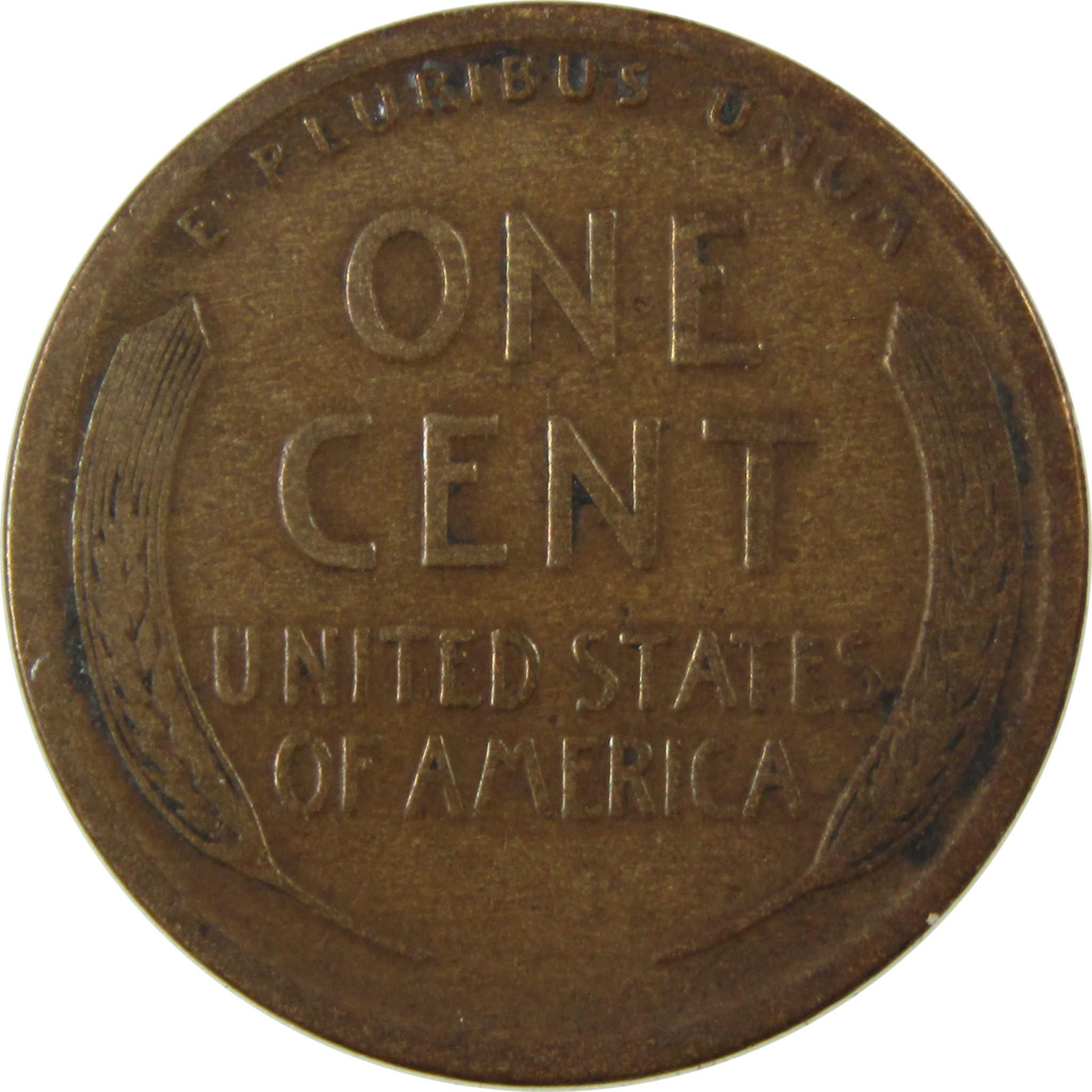 1911 S Lincoln Wheat Cent F Fine Penny 1c Coin Collectible SKU:I26146