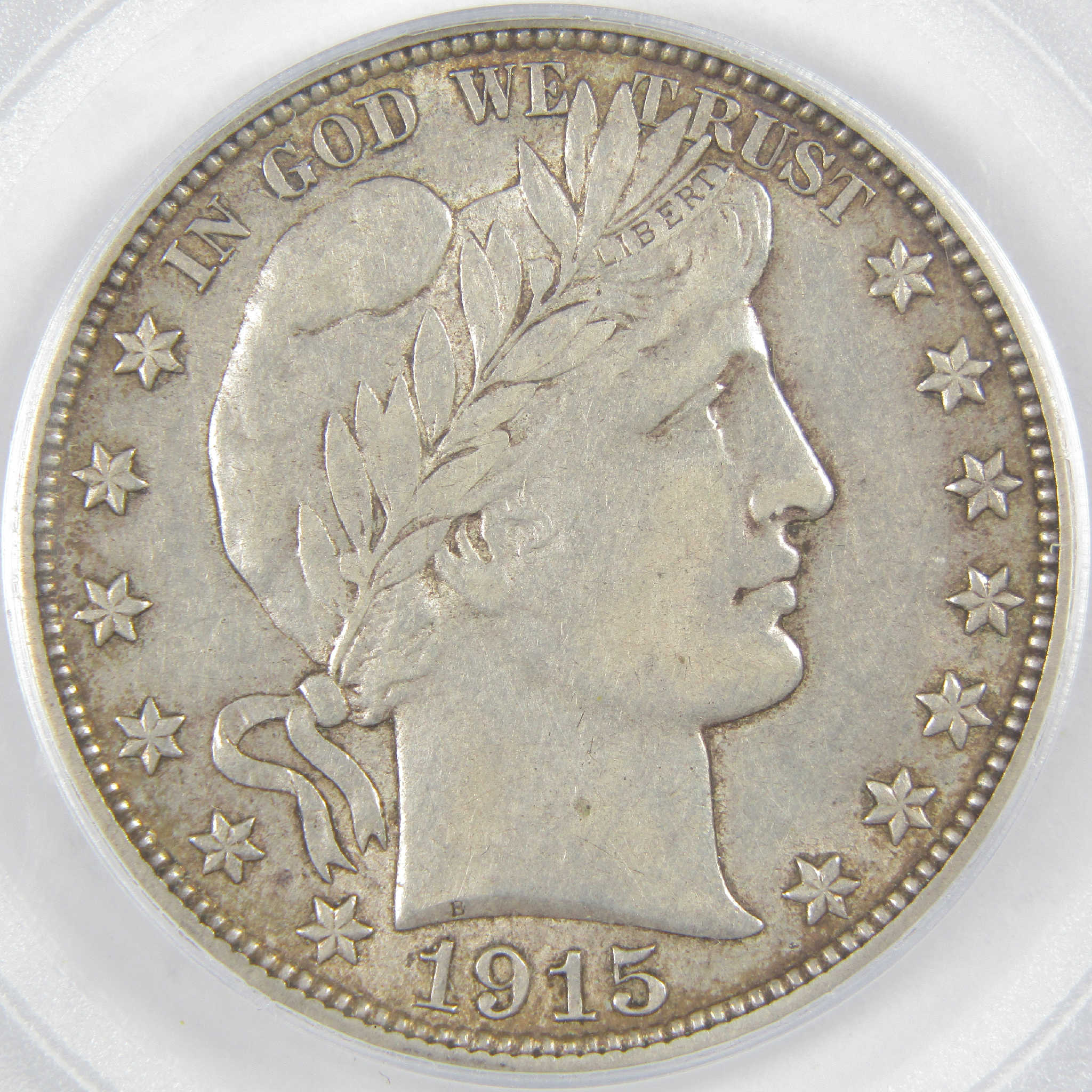 1915 D Barber Half Dollar XF 45 PCGS Silver 50c Coin