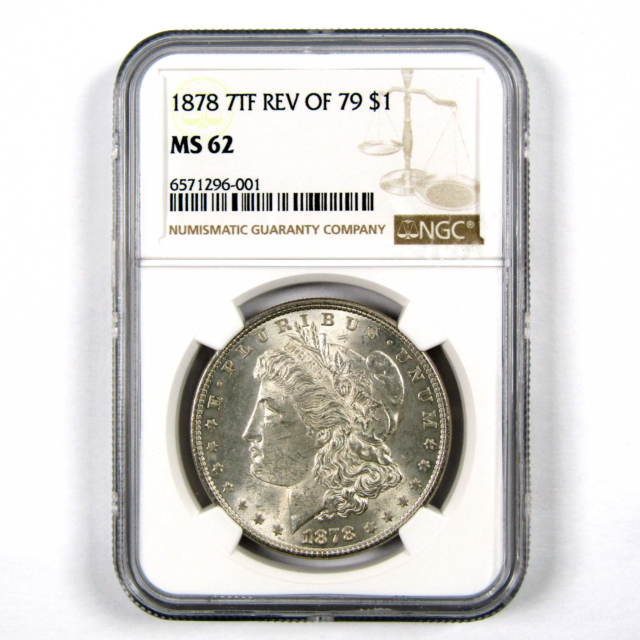 1878 7TF Rev 79 Morgan Dollar MS 62 NGC 90% Silver $1 Unc SKU:I9219 - Morgan coin - Morgan silver dollar - Morgan silver dollar for sale - Profile Coins &amp; Collectibles