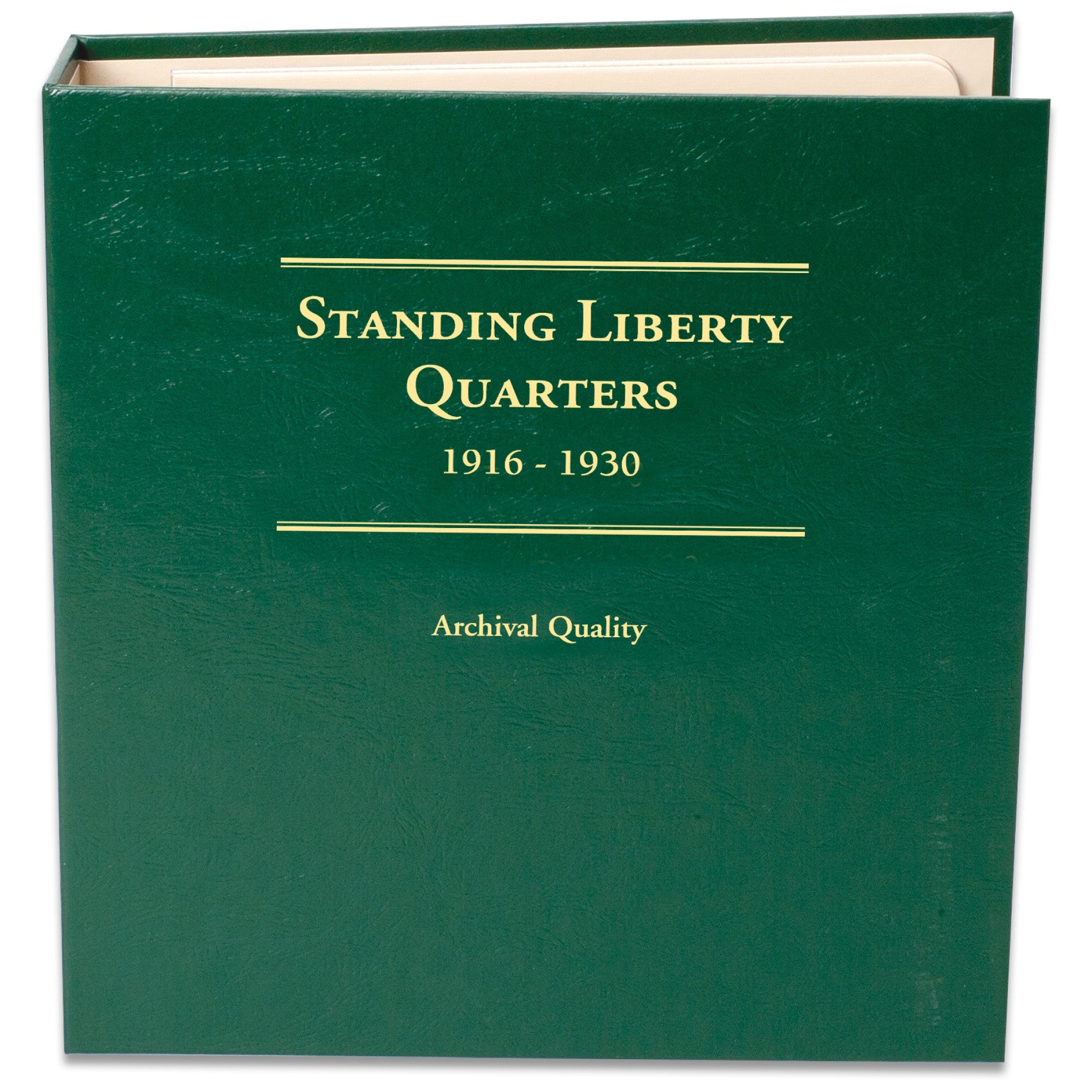 1916-1930 Standing Liberty Quarter Coin Album Littleton Coin Company