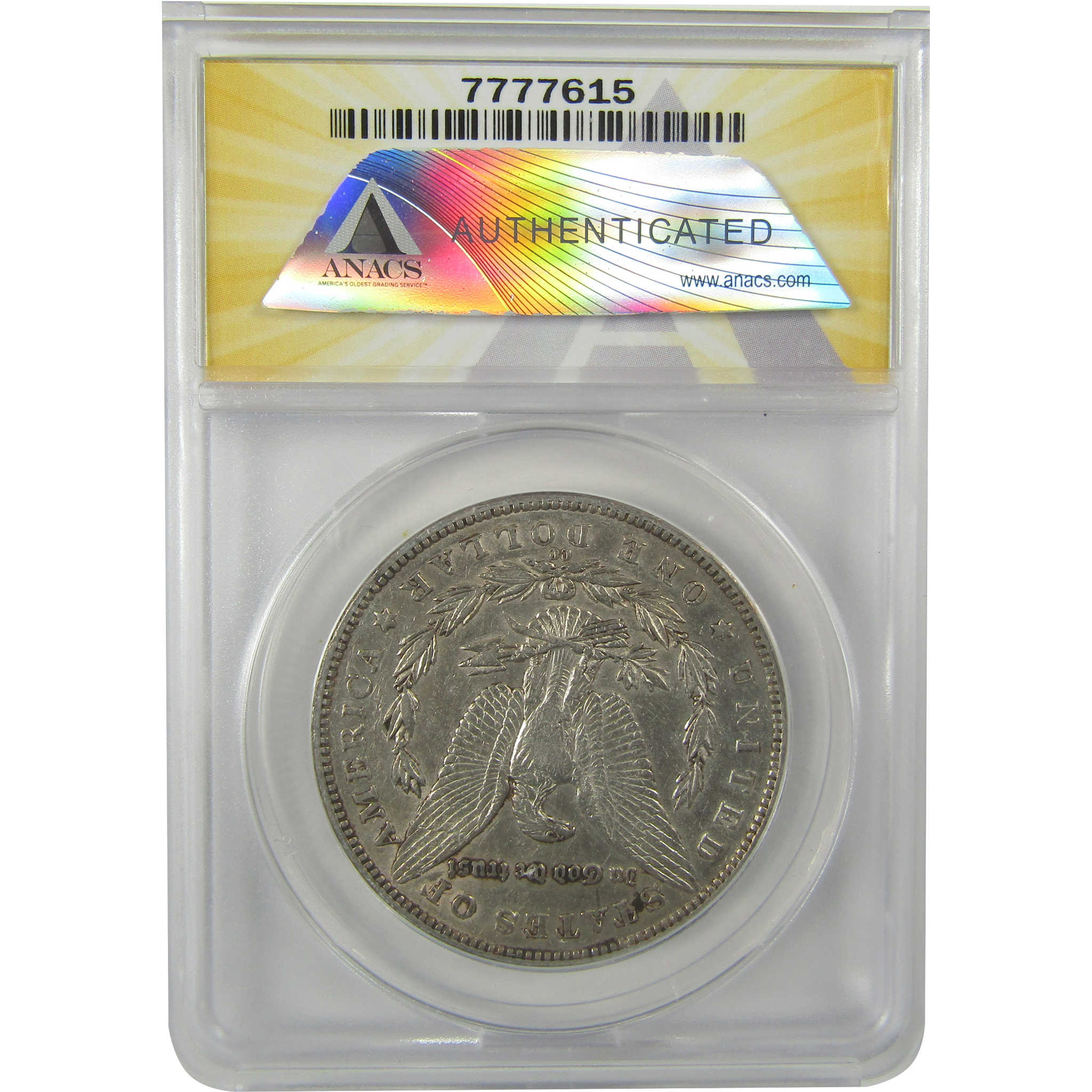 1891 CC Morgan Dollar AU 50 Details ANACS Silver $1 Coin SKU:I21342 - Morgan coin - Morgan silver dollar - Morgan silver dollar for sale - Profile Coins &amp; Collectibles