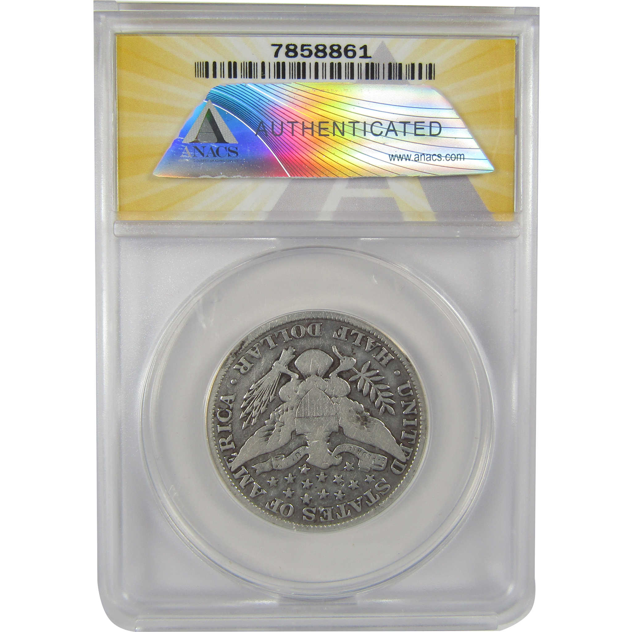 1913 Barber Half Dollar VG 8 Details ANACS Silver 50c Coin SKU:I20122