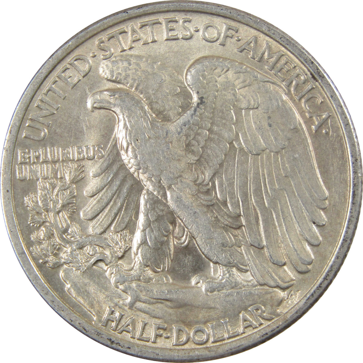 1935 Liberty Walking Silver 50c Borderline Uncirculated SKU:I28666