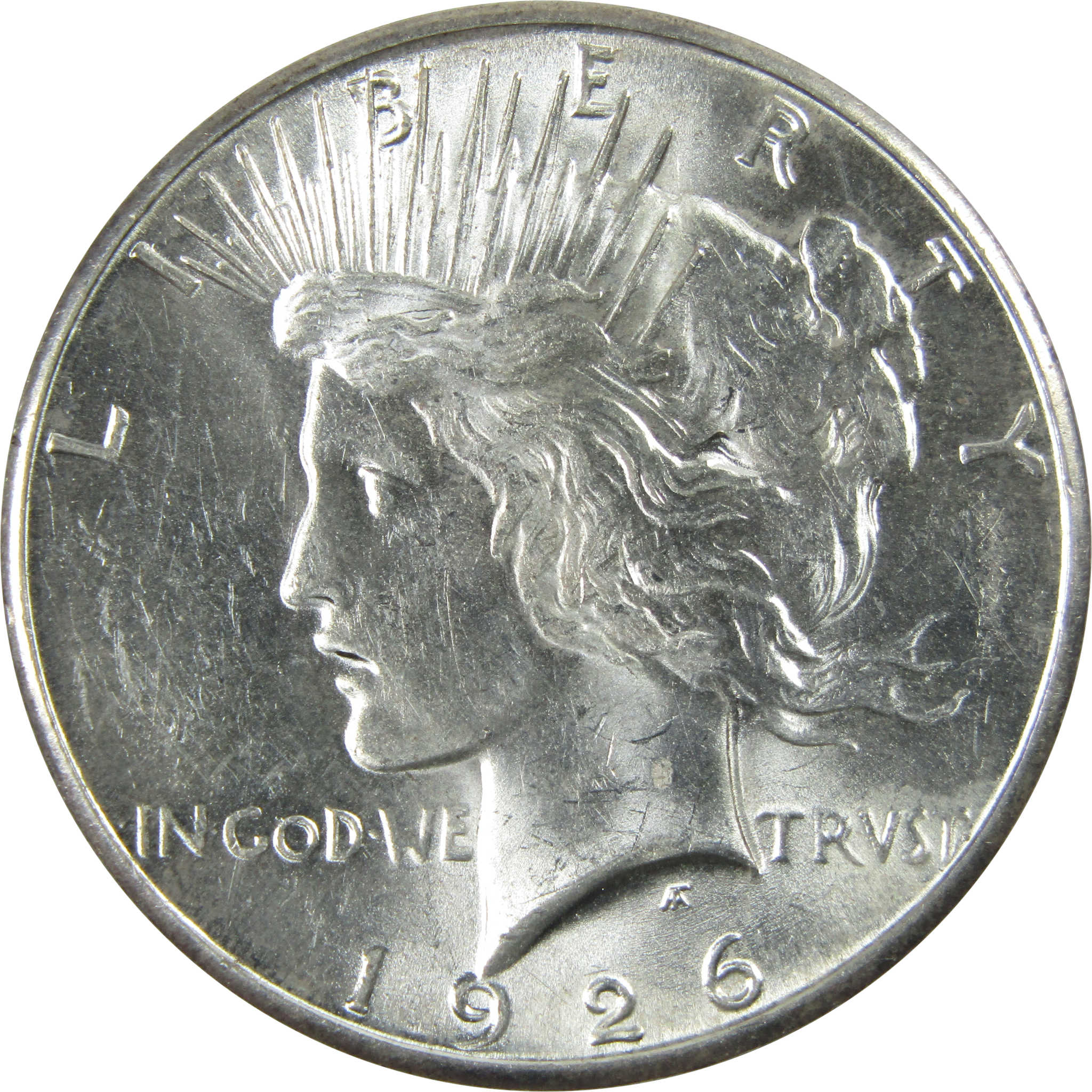 1926 S Peace Dollar Uncirculated Silver $1 Coin SKU:I13881