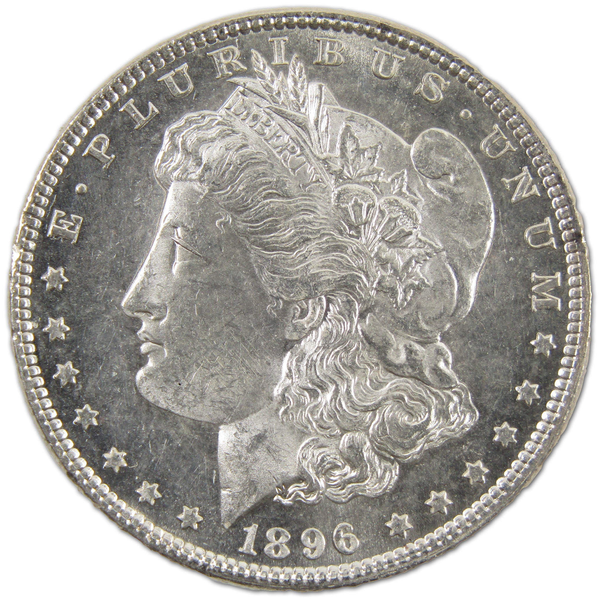 1896 Morgan Dollar BU Uncirculated Silver $1 Proof-Like SKU:I10871 - Morgan coin - Morgan silver dollar - Morgan silver dollar for sale - Profile Coins &amp; Collectibles
