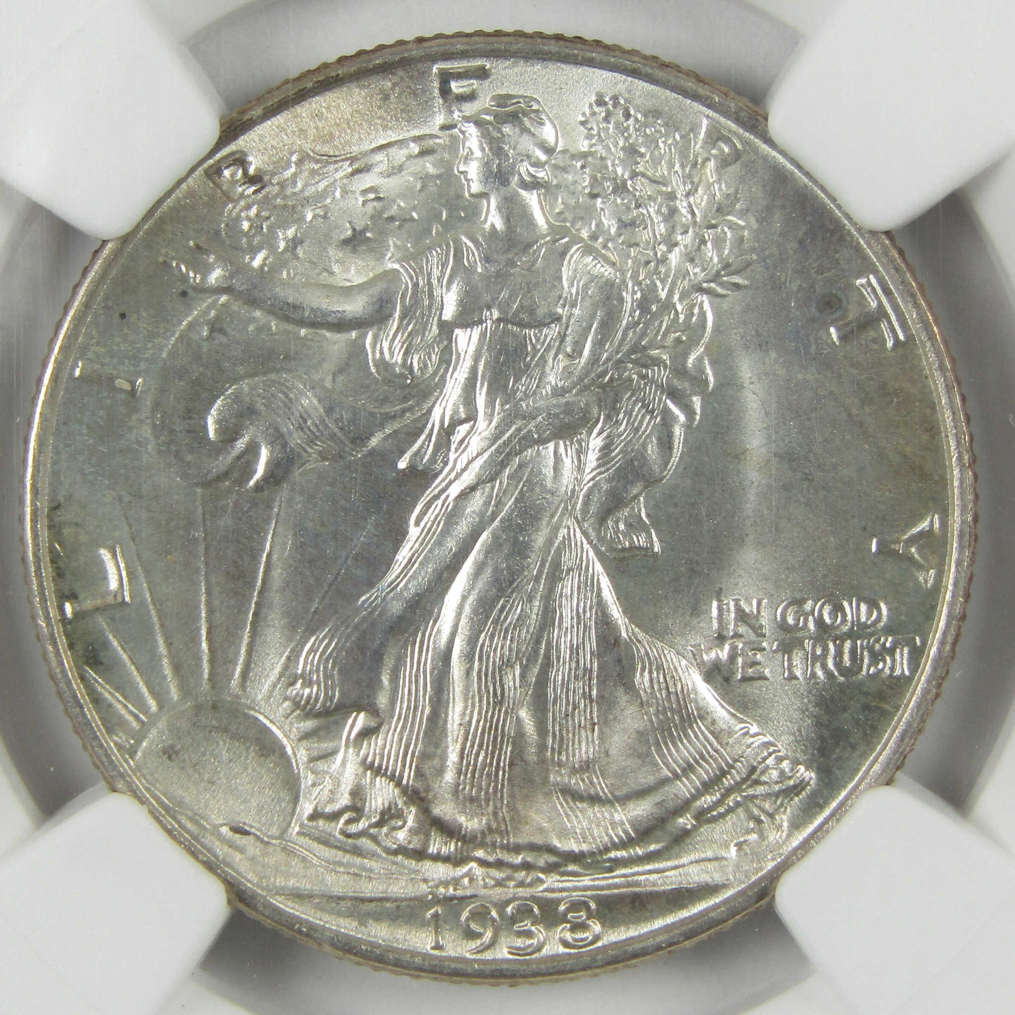 1938 Liberty Walking Silver Half Dollar MS 65 NGC Uncirculated