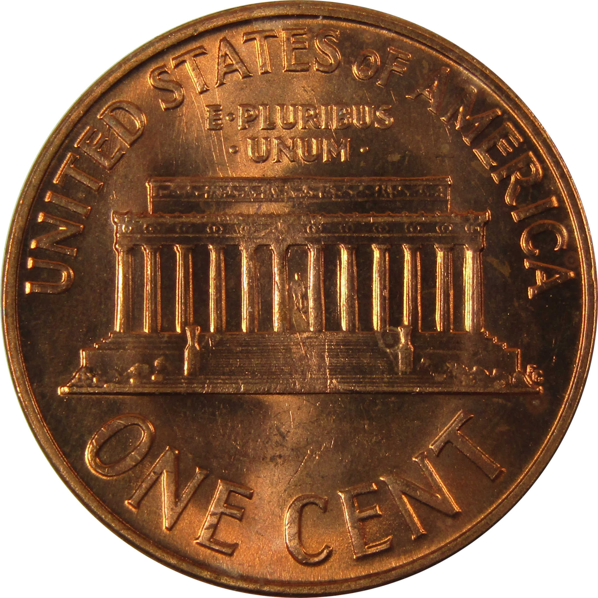1960 Small Date Lincoln Memorial 1c Uncirculated Mint State SKU:I26575