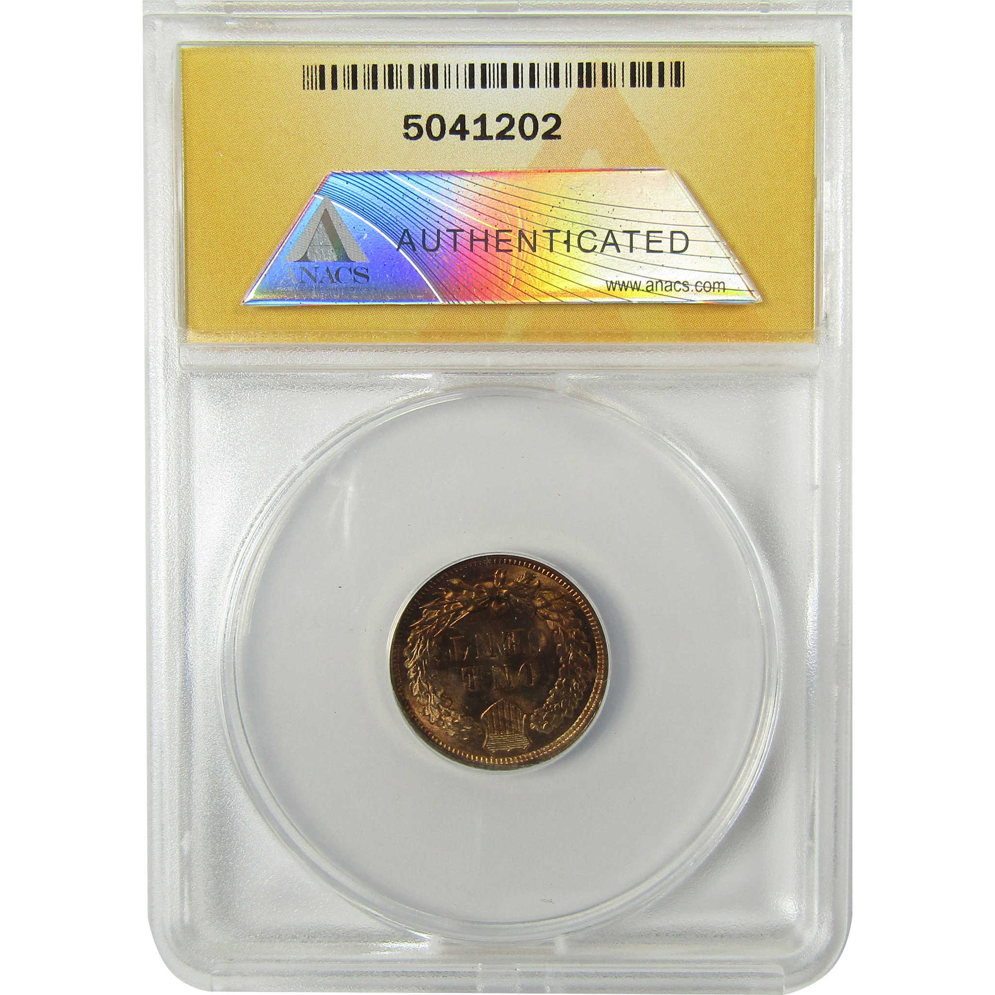 1907 Indian Head Cent MS 64 RB ANACS Uncirculated Penny SKU:I28316